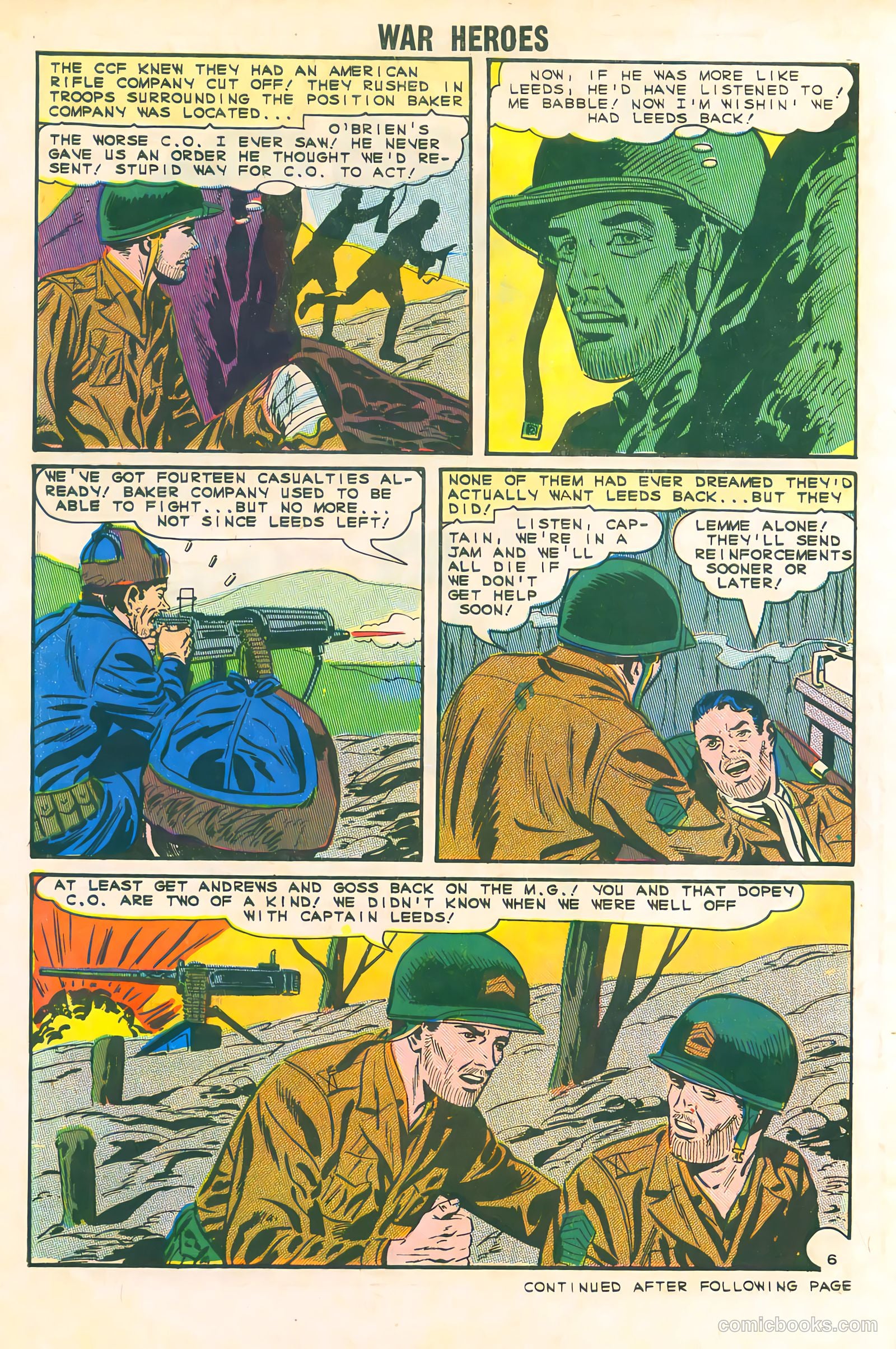 War Heroes #11 (1964) — page 30 of 36