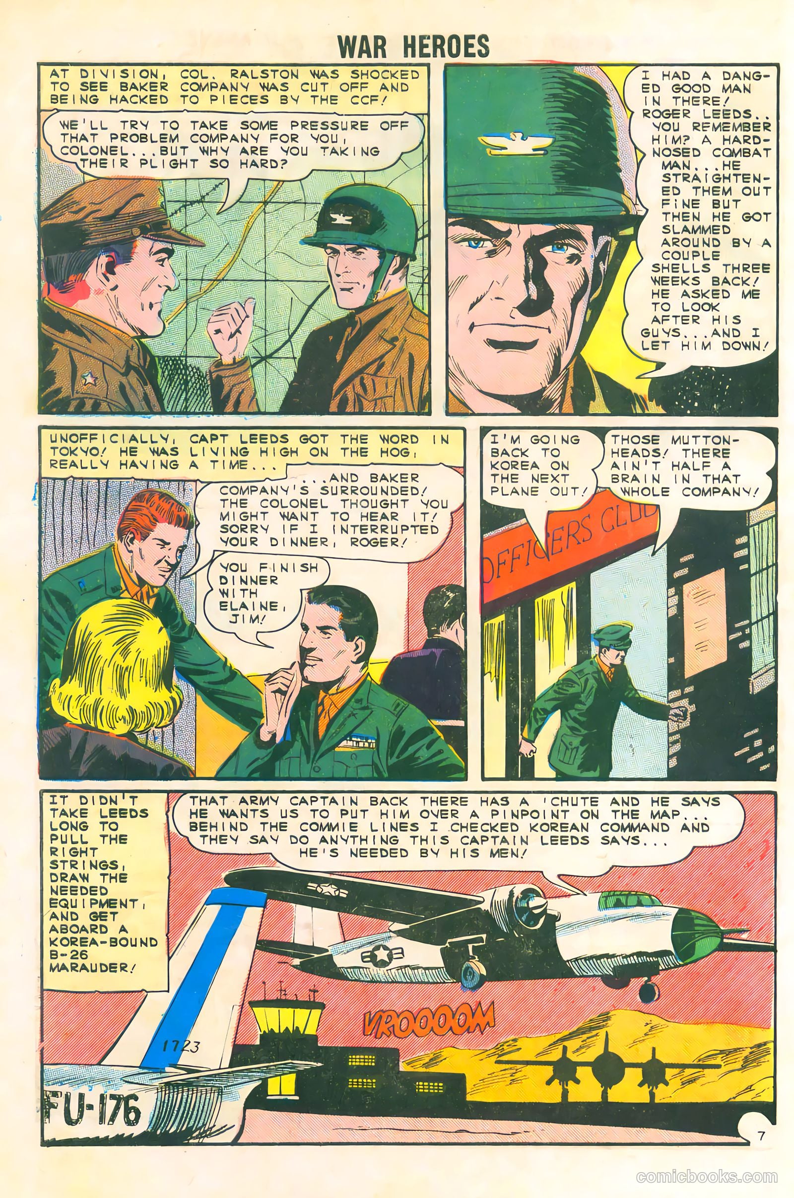 War Heroes #11 (1964) — page 32 of 36