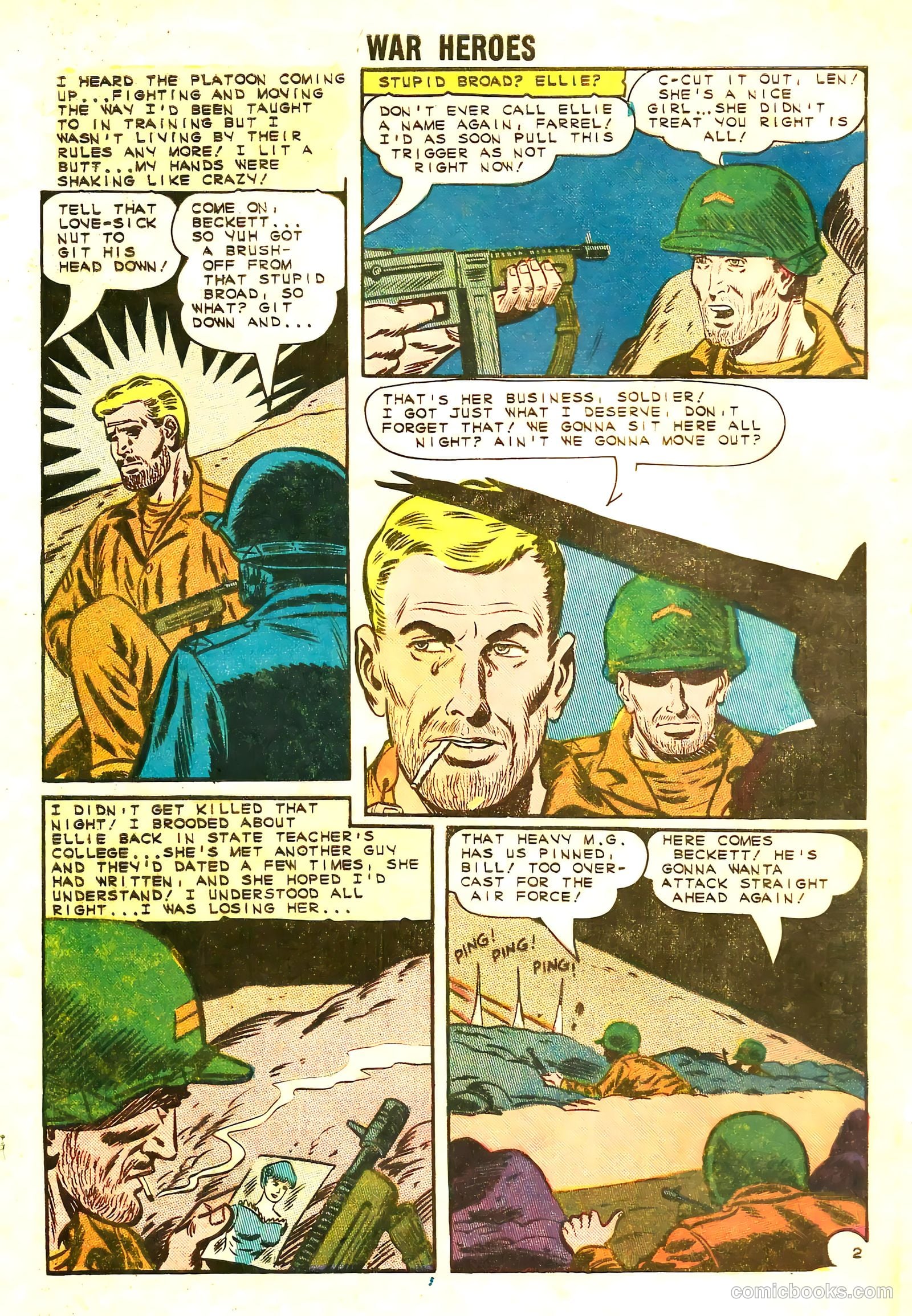 War Heroes #12 (1965) — page 4 of 36