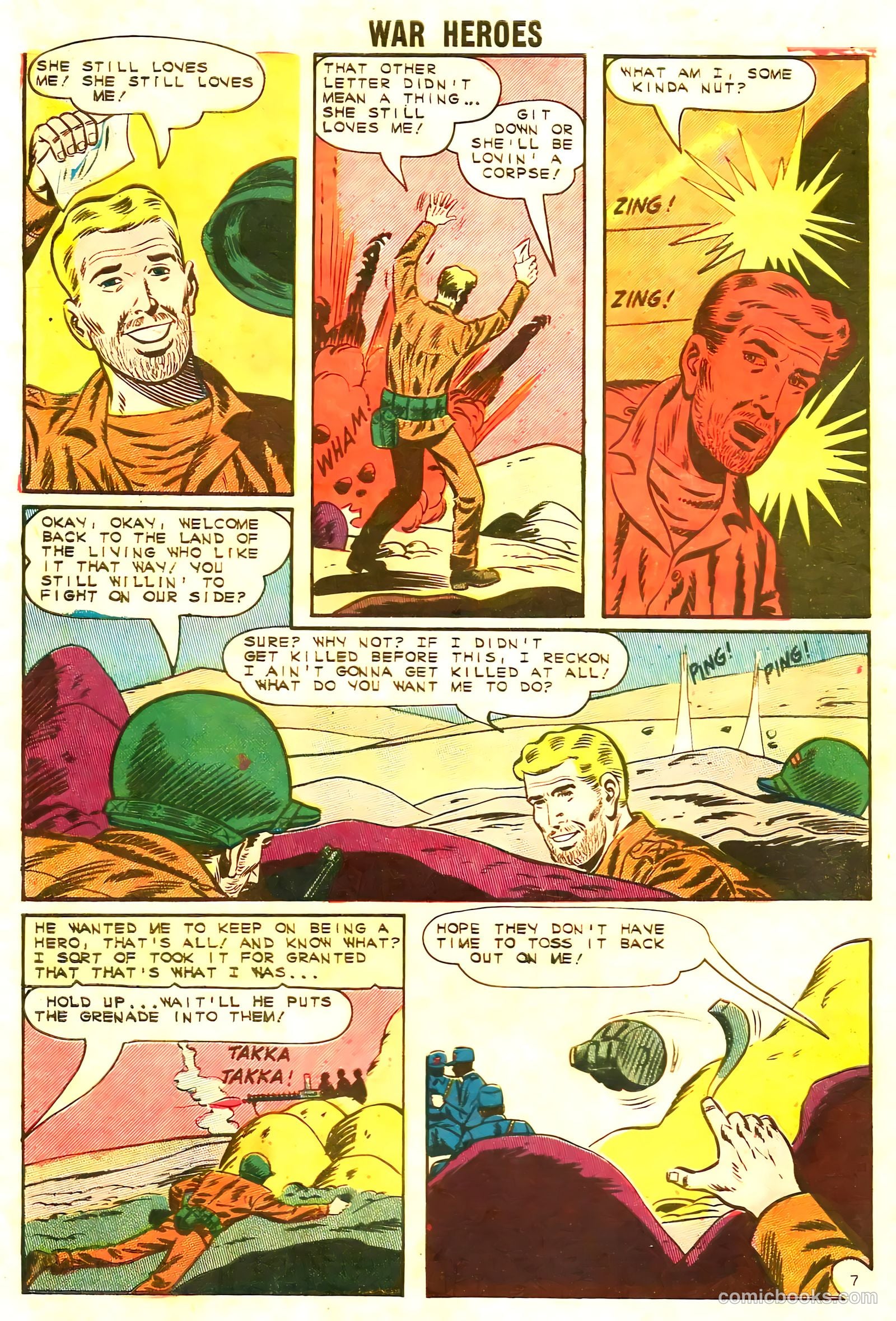 War Heroes #12 (1965) — page 10 of 36