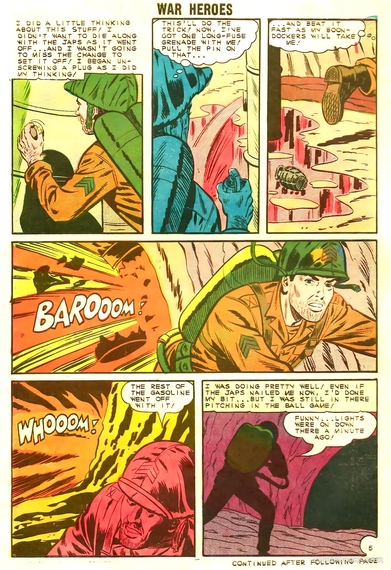 War Heroes #12 (1965) — page 30 of 36