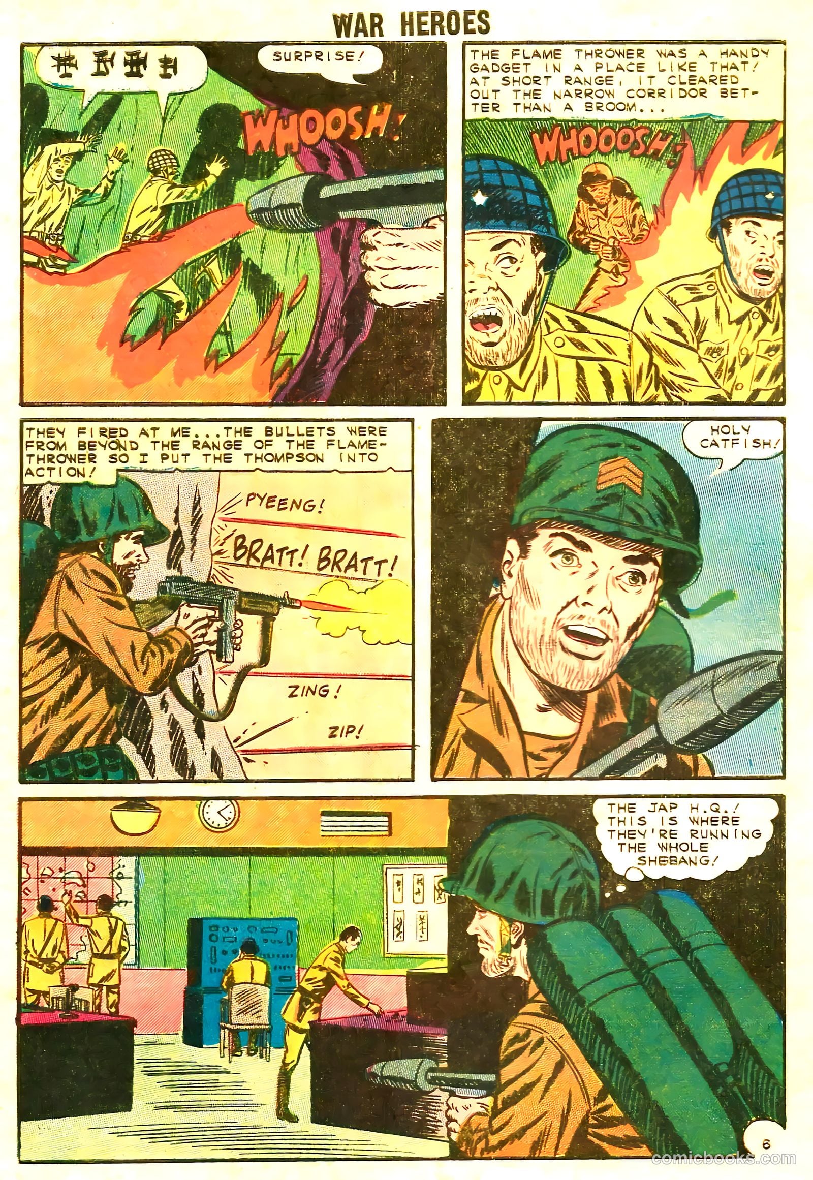 War Heroes #12 (1965) — page 32 of 36