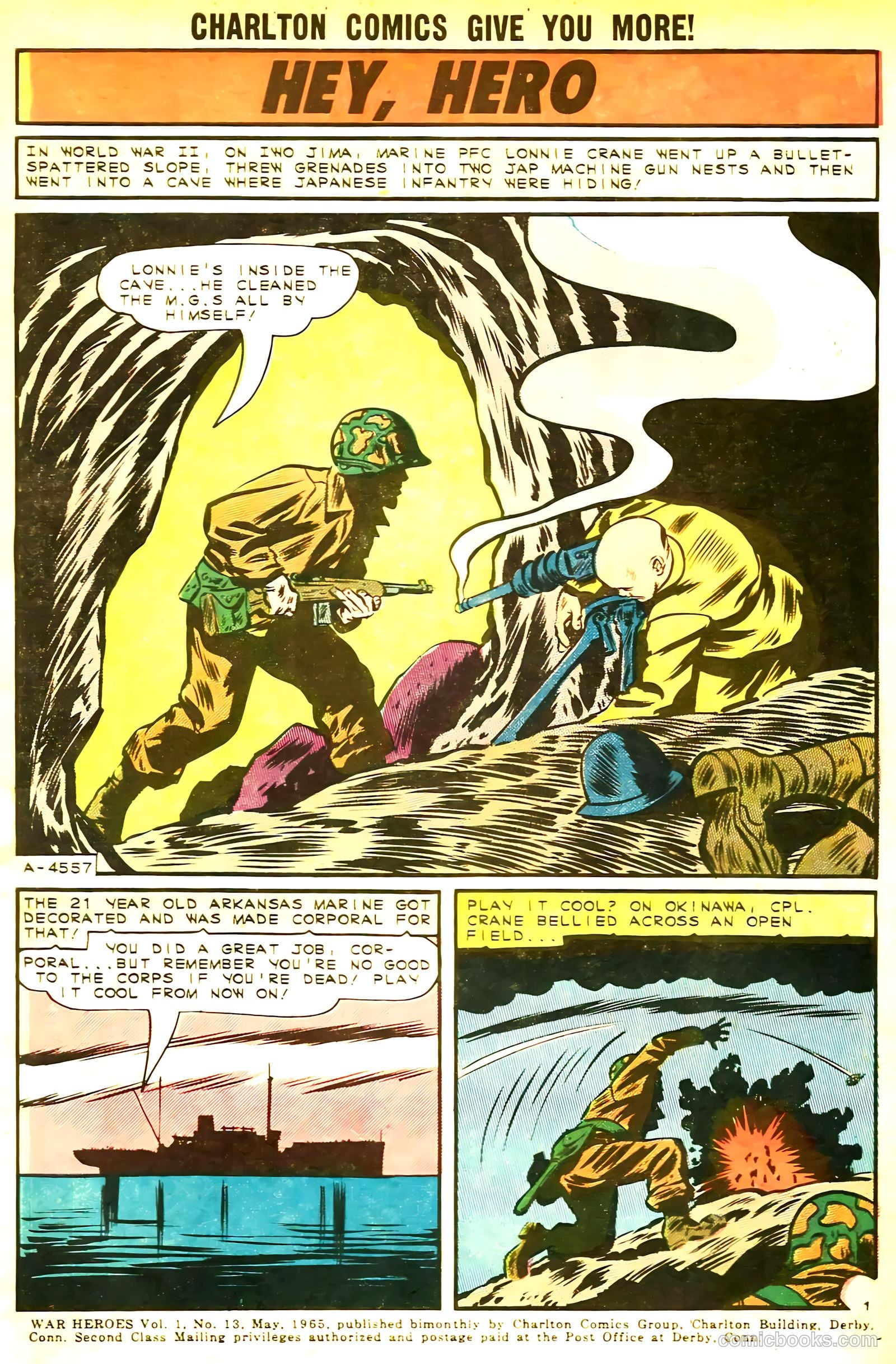 War Heroes #13 (1965) — page 3 of 36