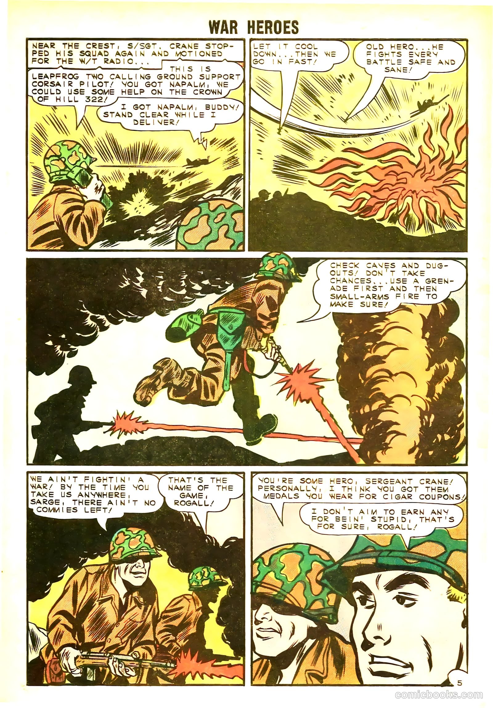 War Heroes #13 (1965) — page 8 of 36