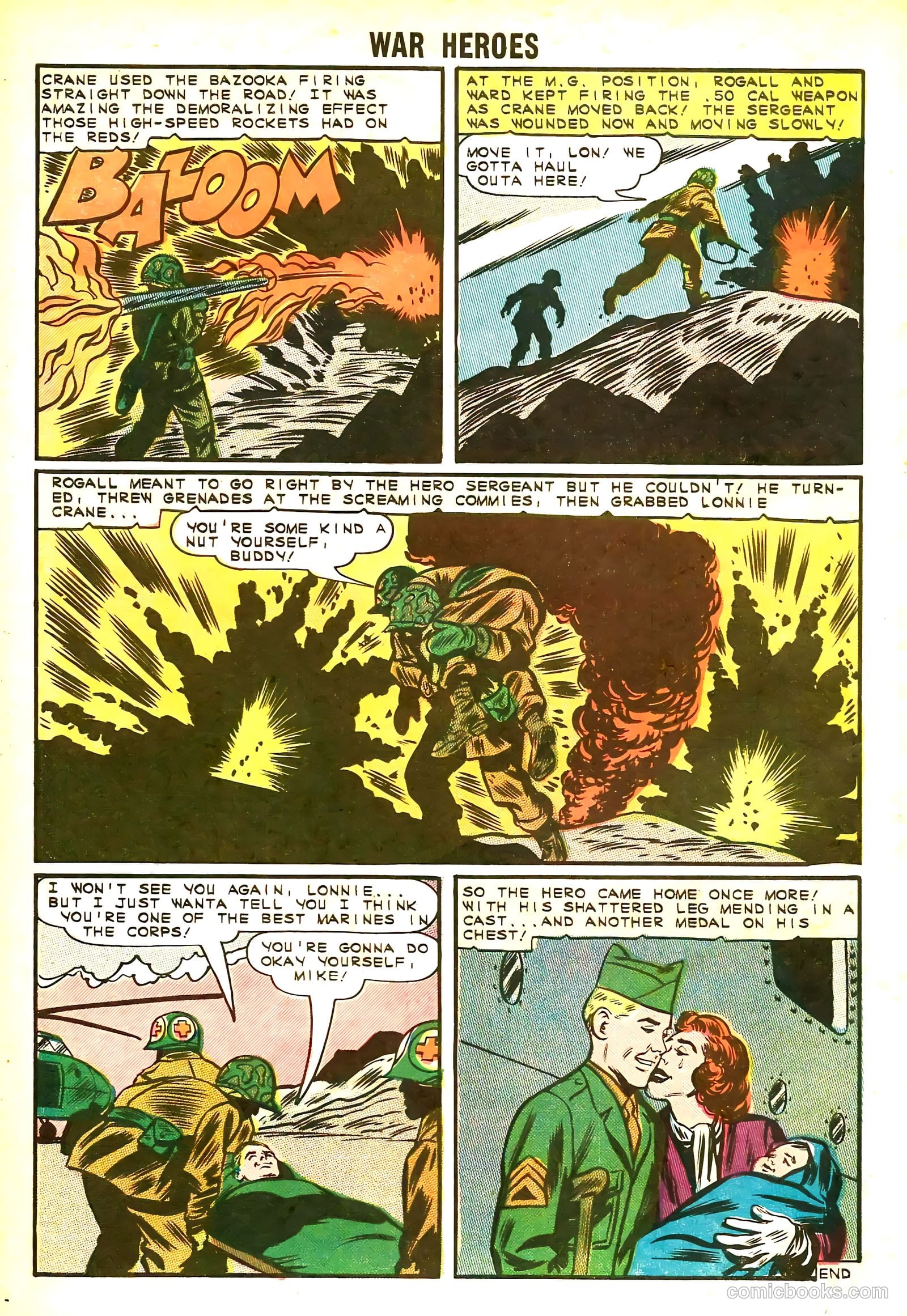 War Heroes #13 (1965) — page 10 of 36