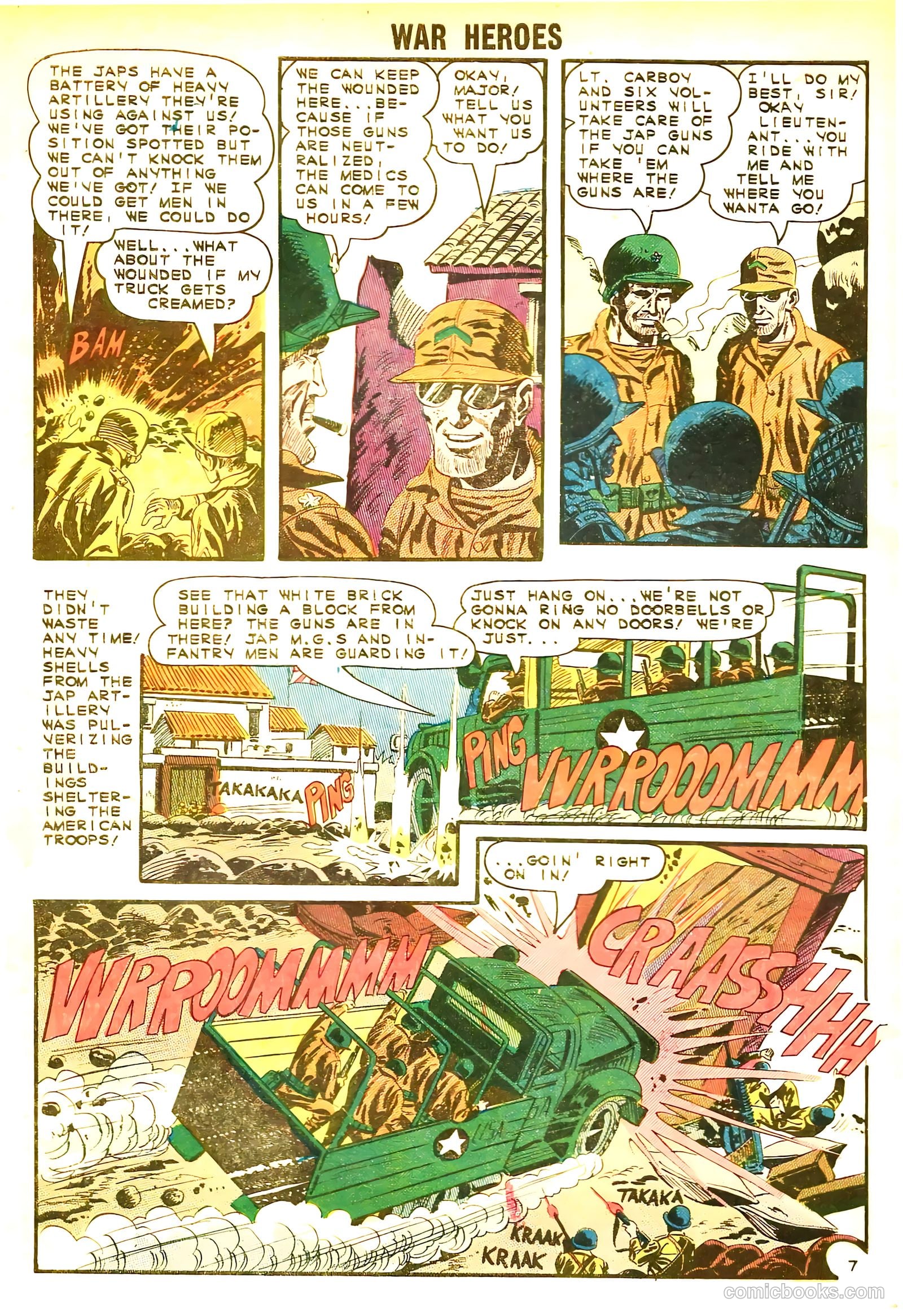 War Heroes #13 (1965) — page 32 of 36
