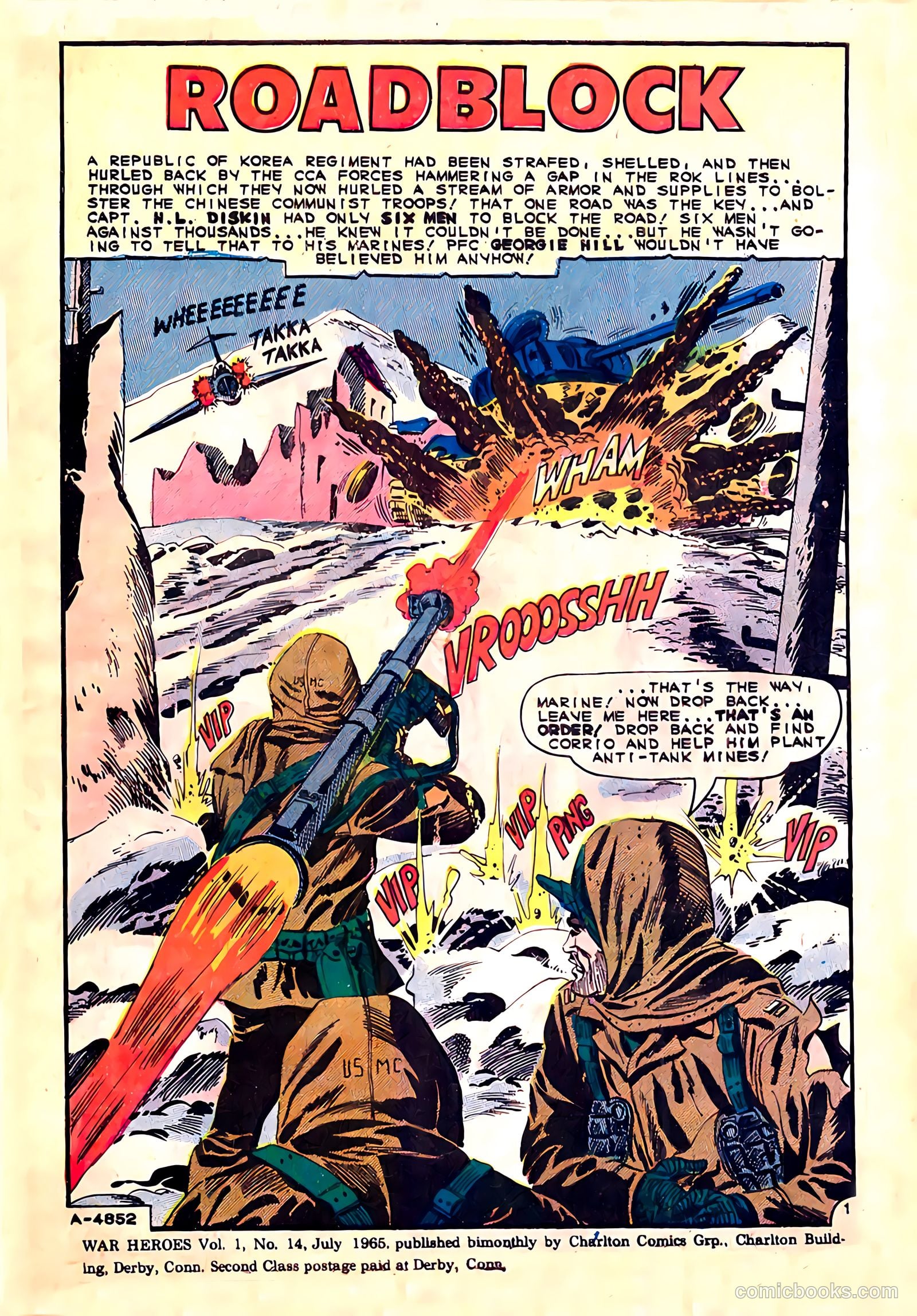 War Heroes #14 (1965) — page 3 of 36