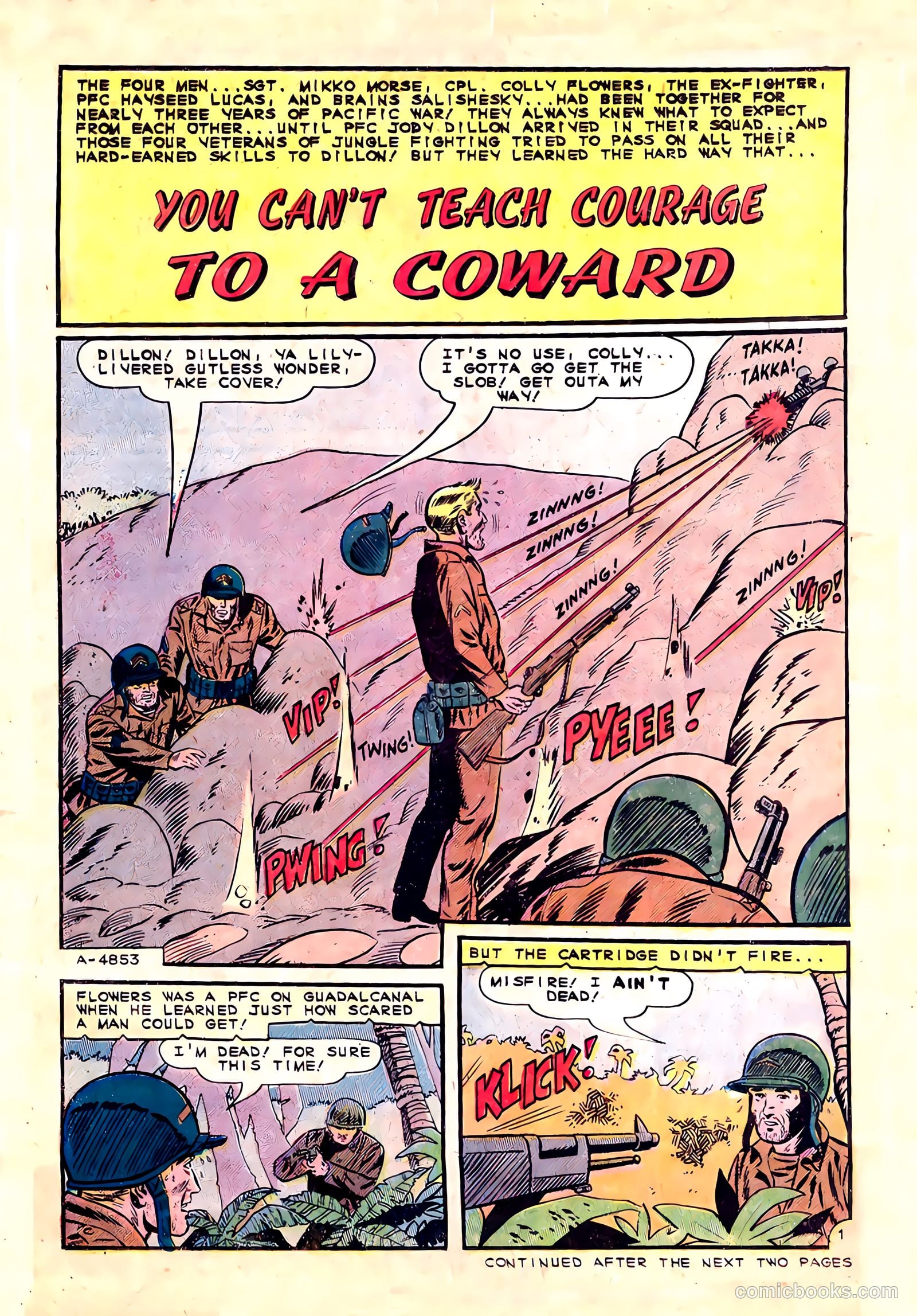 War Heroes #14 (1965) — page 22 of 36