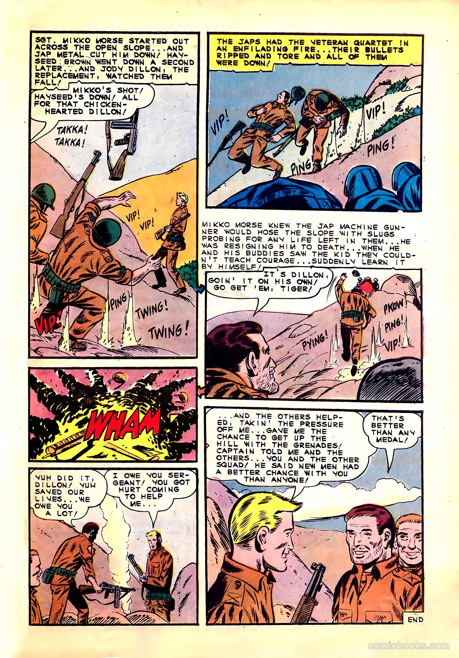 War Heroes #14 (1965) — page 33 of 36