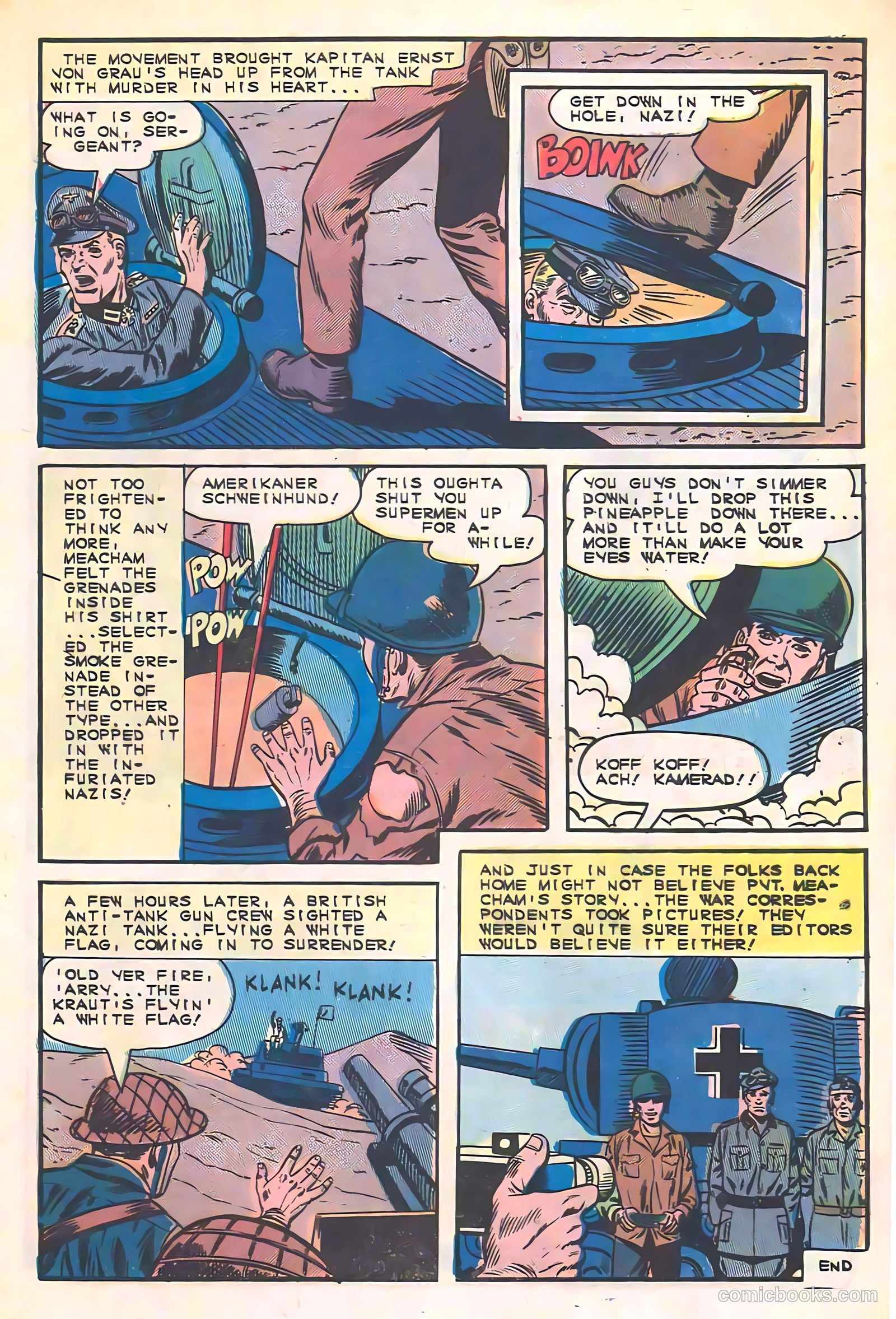 War Heroes #15 (1965) — page 33 of 36
