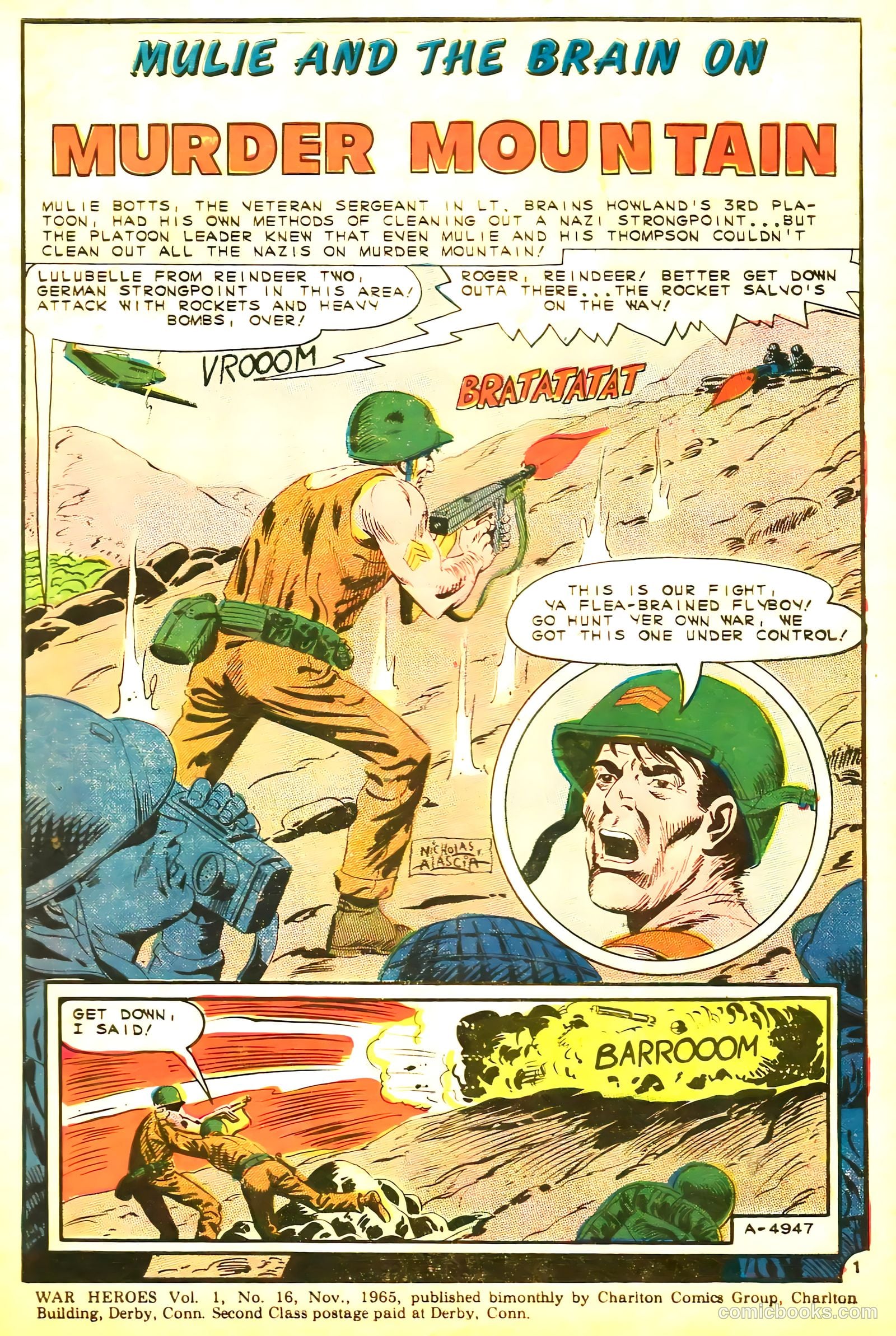 War Heroes #16 (1965) — page 3 of 36