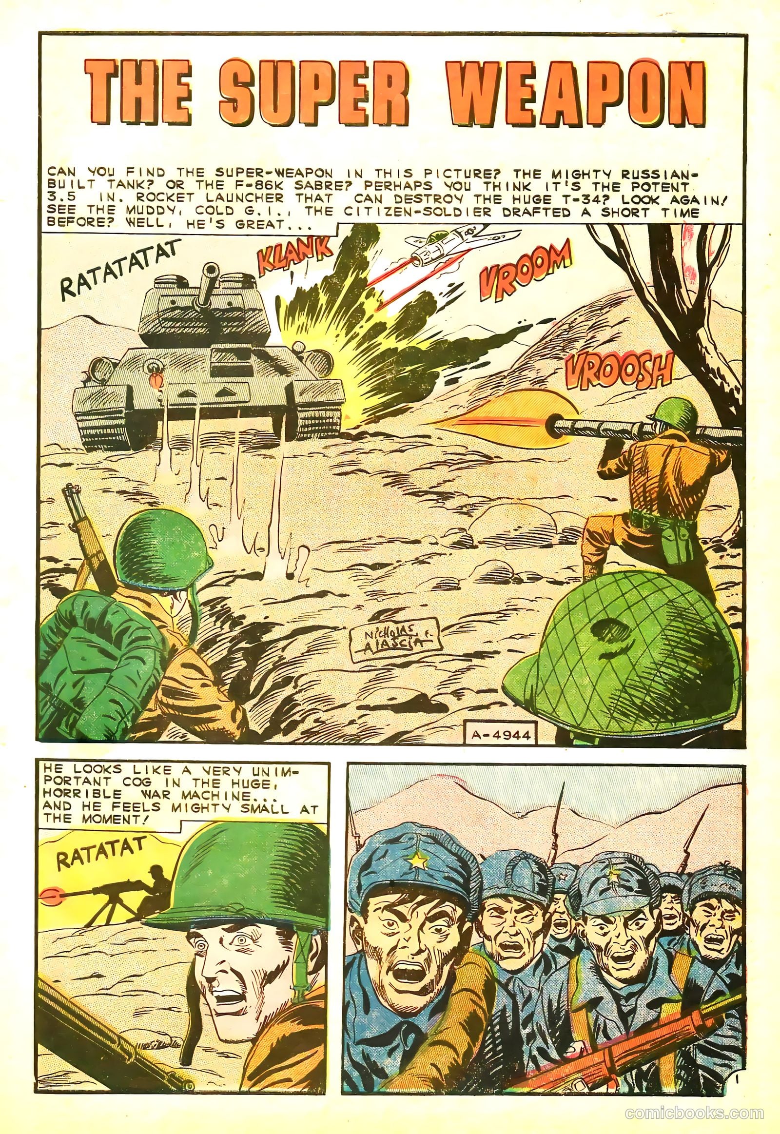 War Heroes #16 (1965) — page 31 of 36