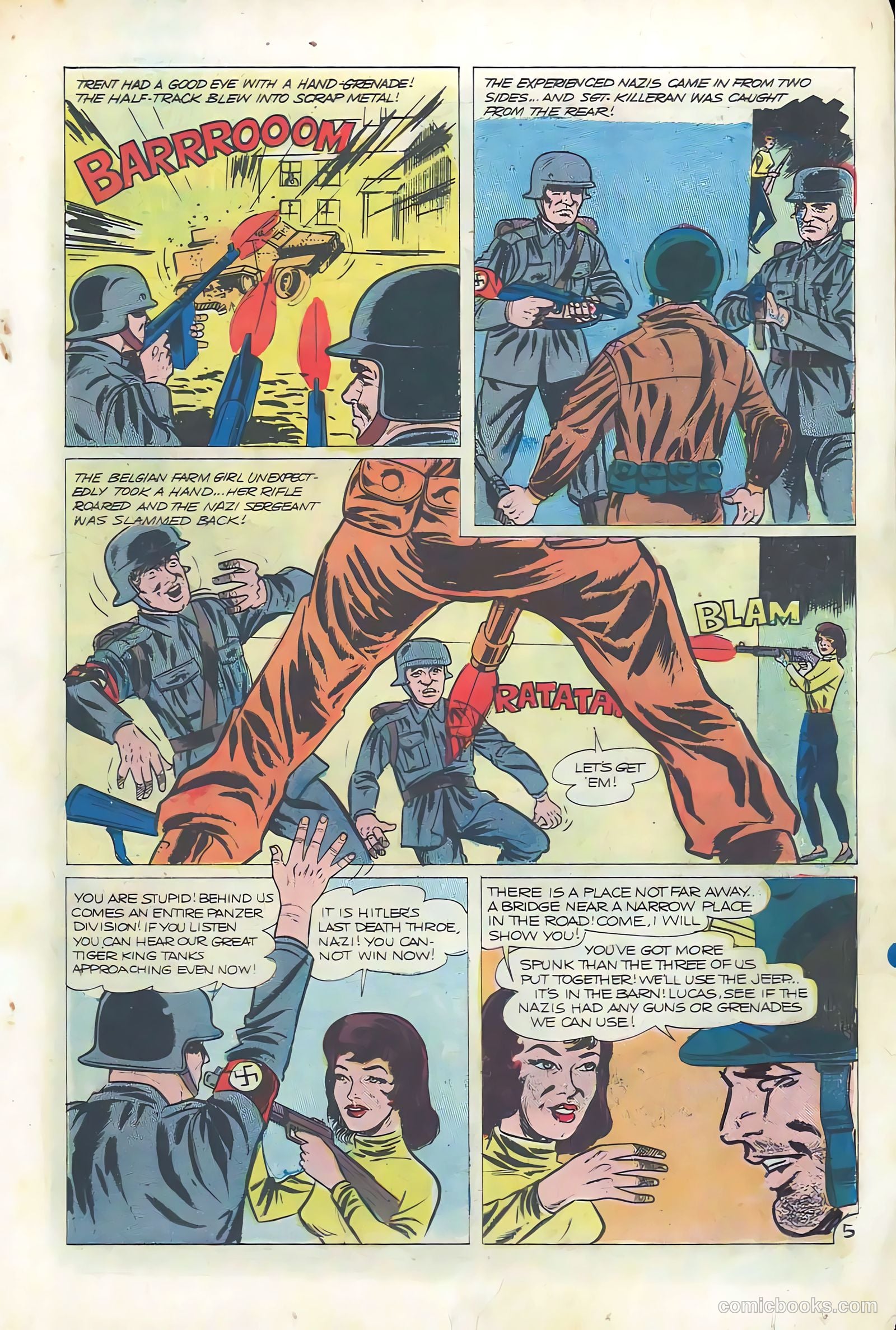 War Heroes #17 (1966) — page 19 of 36
