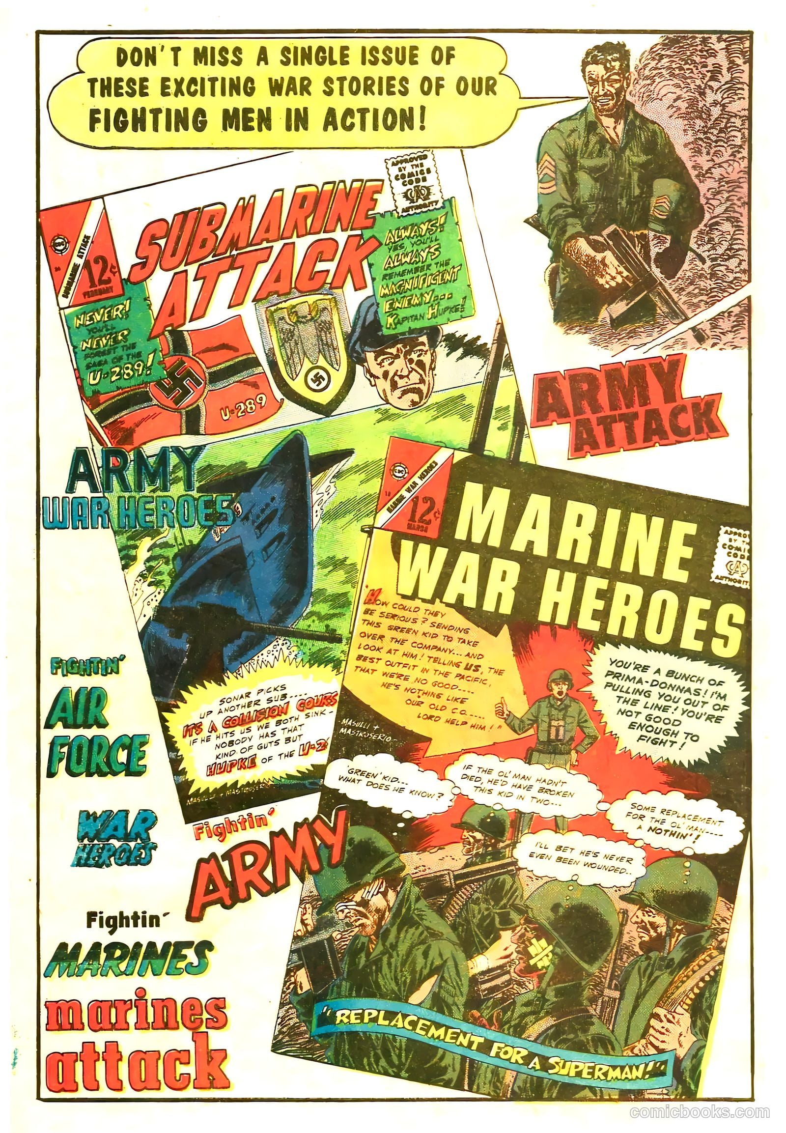War Heroes #18 (1966) — page 8 of 36