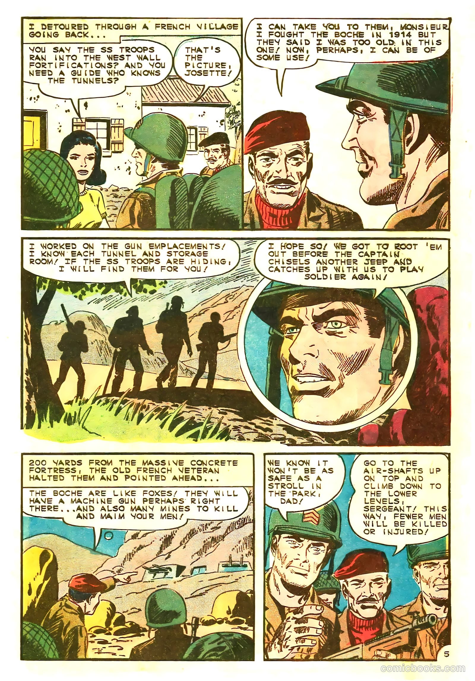War Heroes #18 (1966) — page 9 of 36