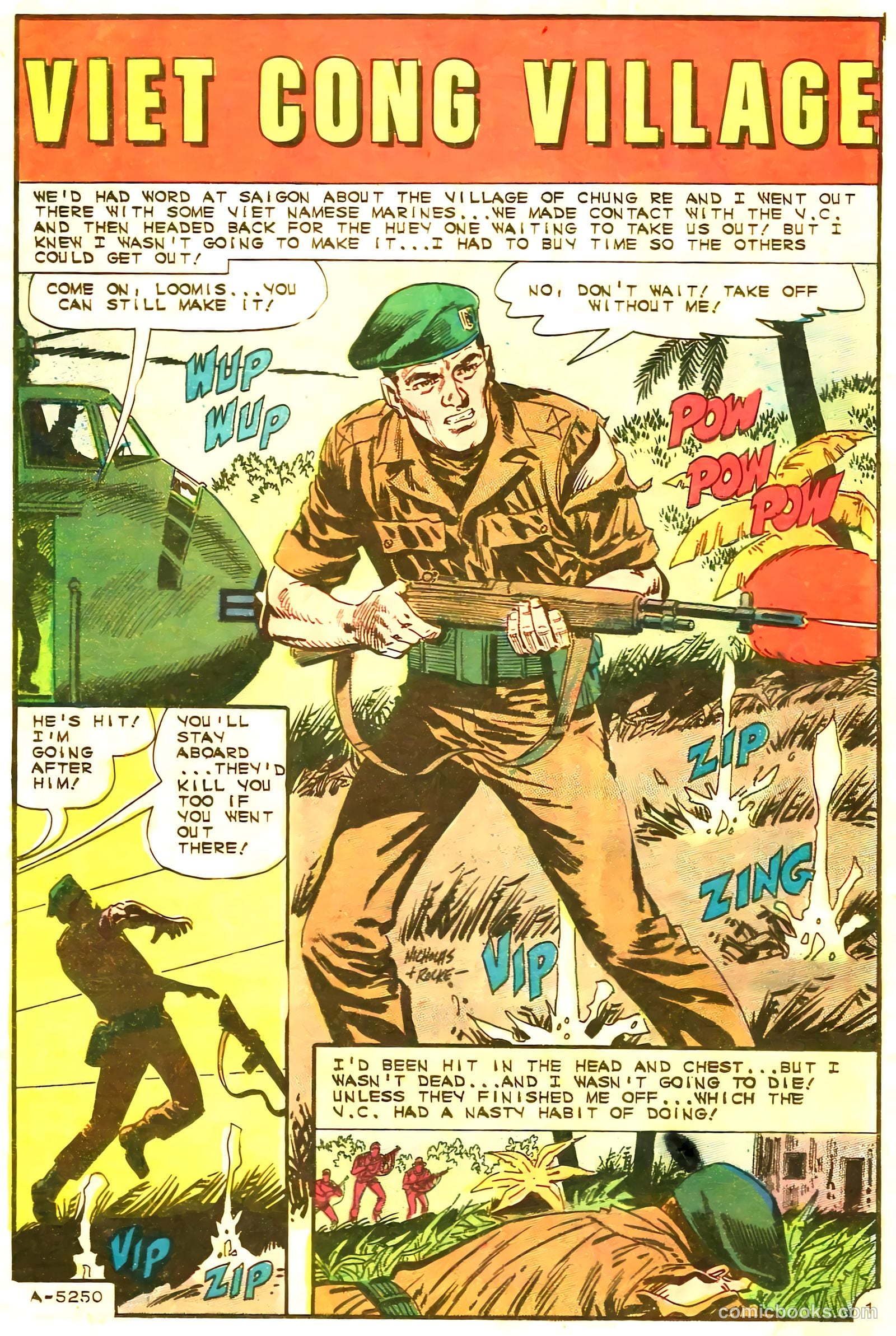 War Heroes #18 (1966) — page 25 of 36