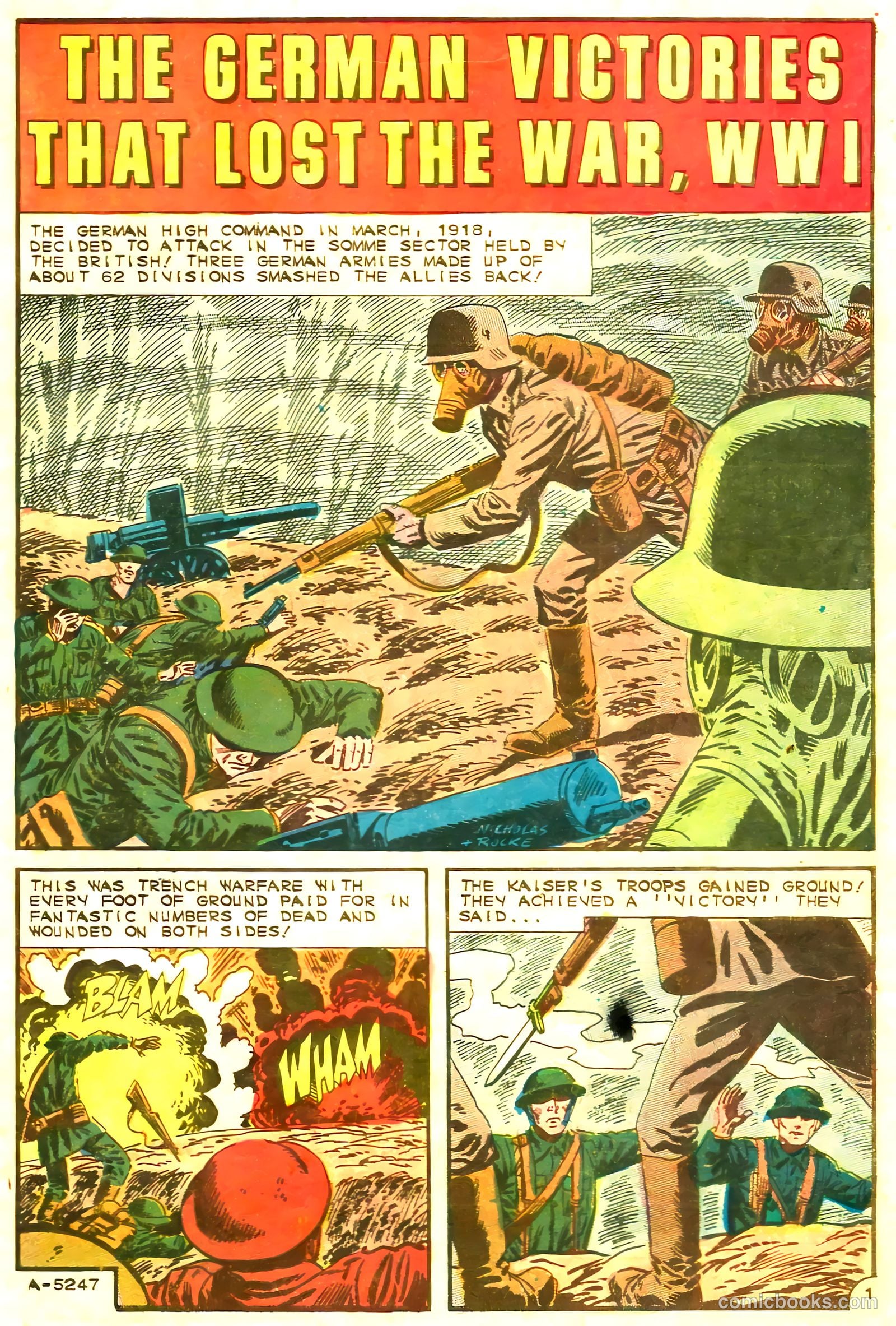 War Heroes #18 (1966) — page 31 of 36