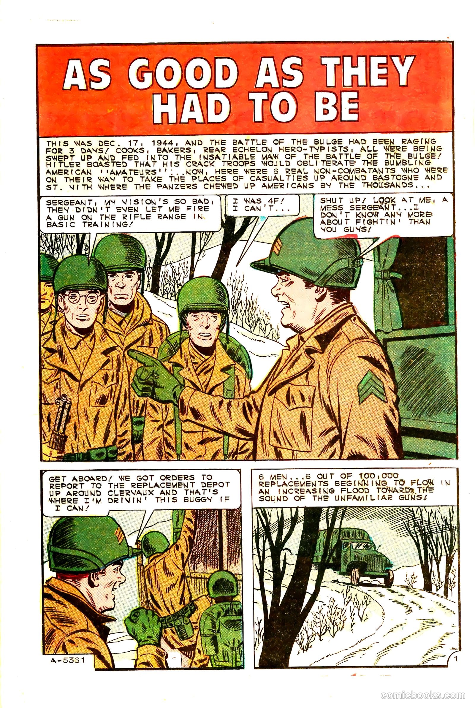 War Heroes #19 (1966) — page 21 of 36