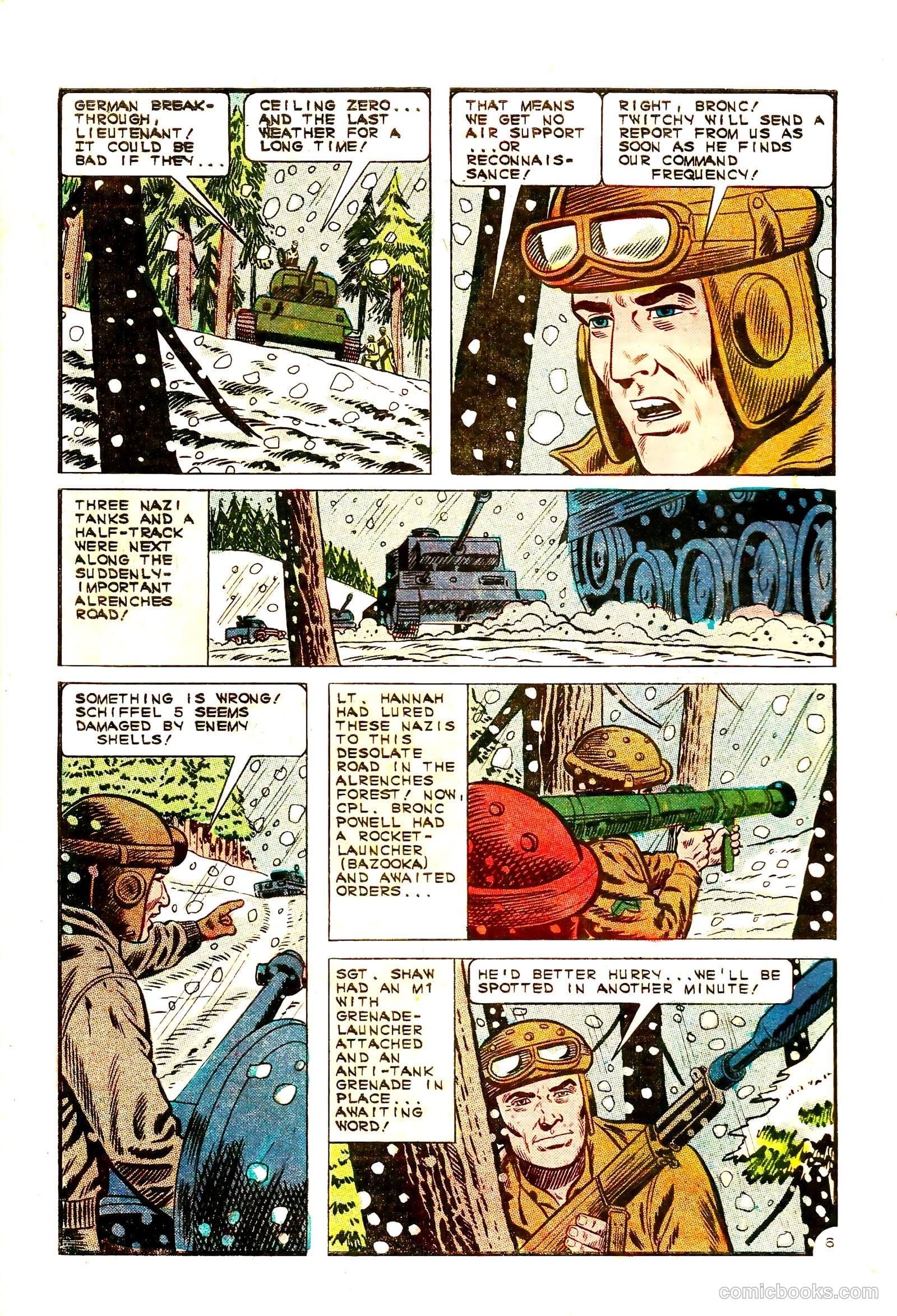 War Heroes #19 (1966) — page 30 of 36