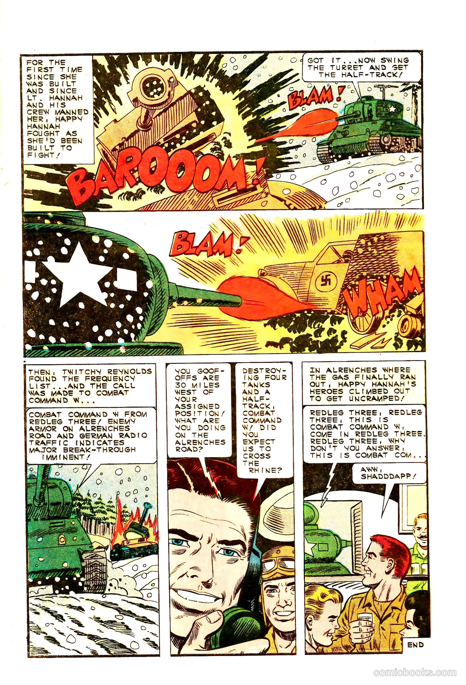 War Heroes #19 (1966) — page 32 of 36