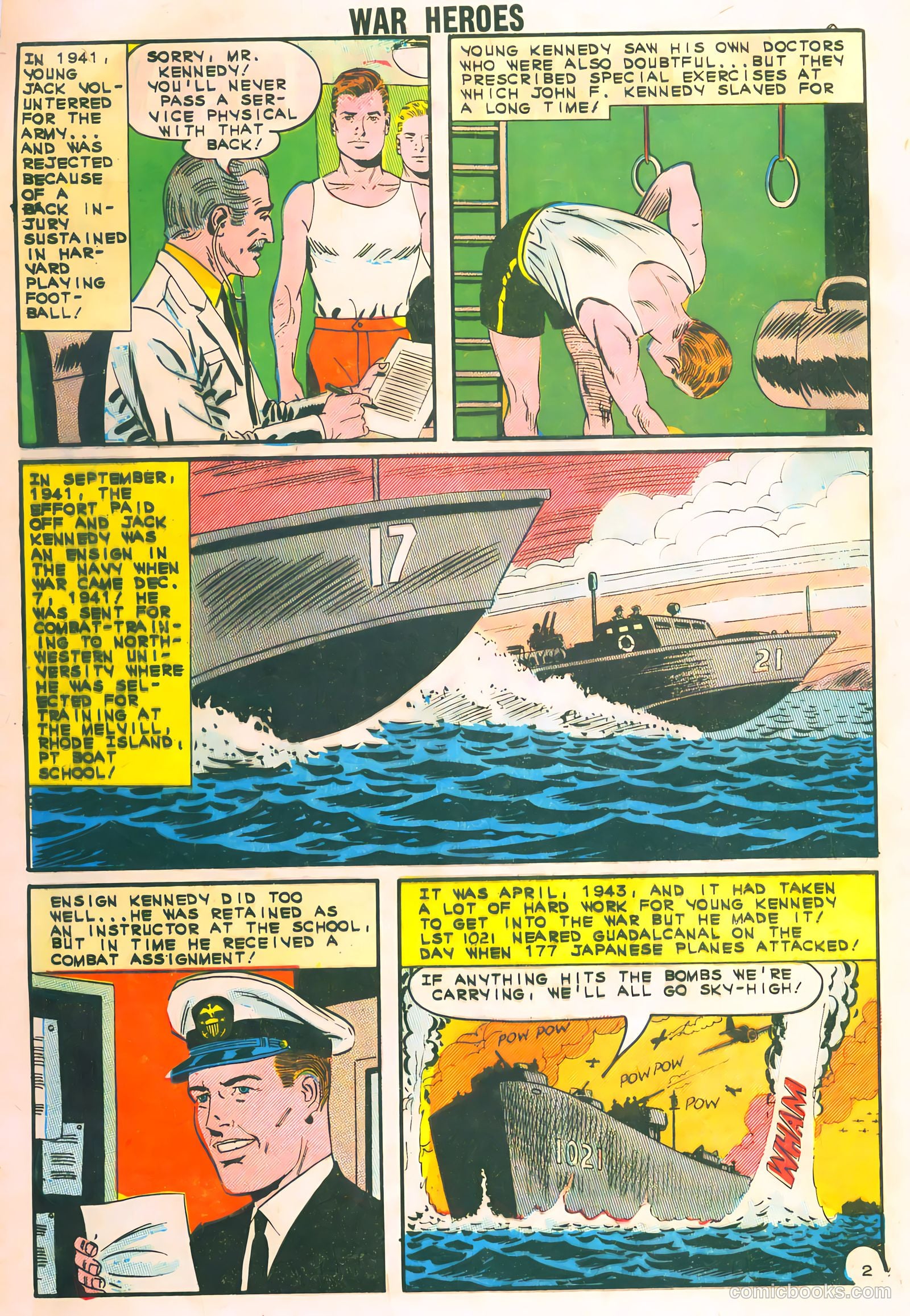 War Heroes #2 (1963) — page 4 of 36