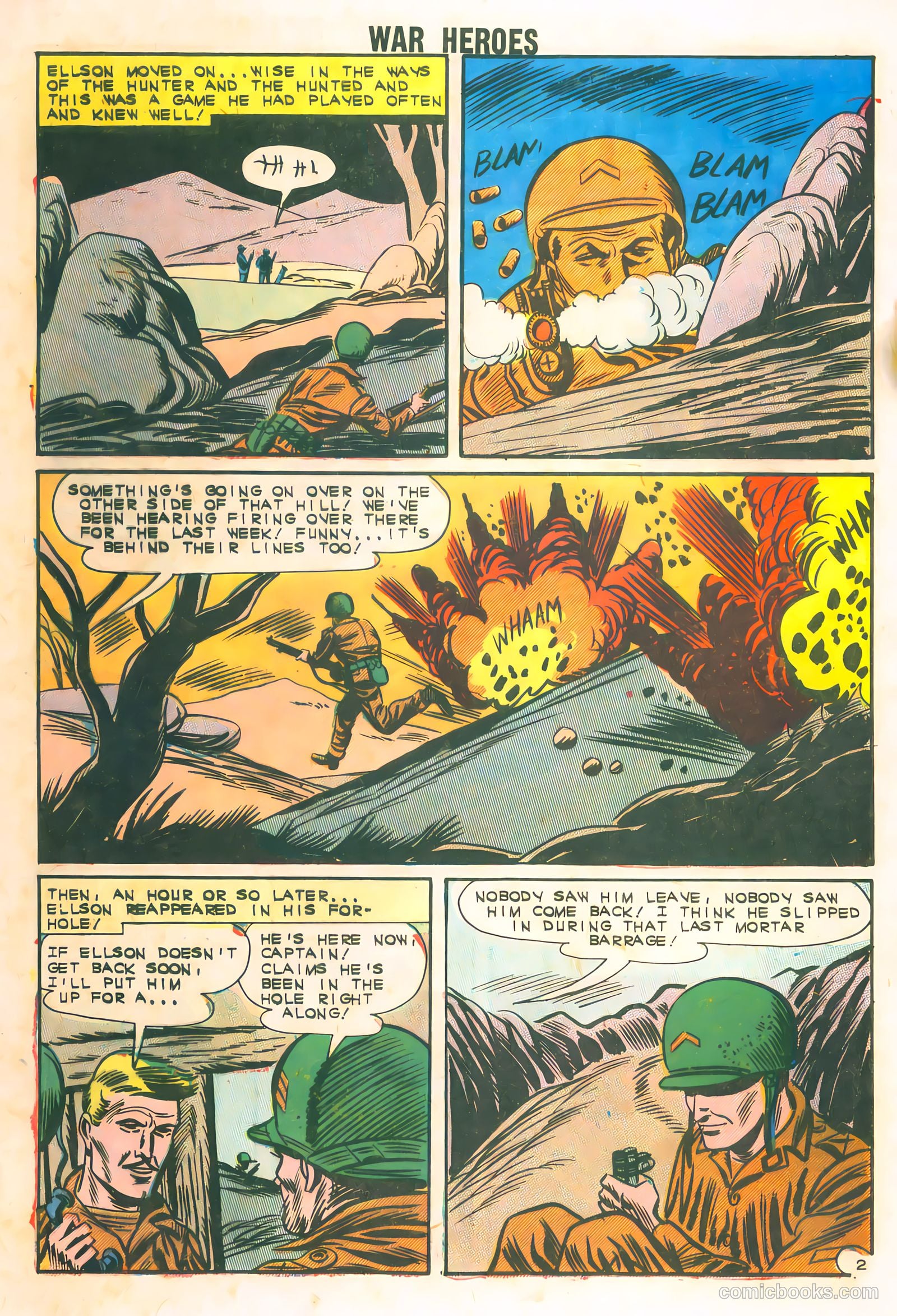 War Heroes #2 (1963) — page 20 of 36