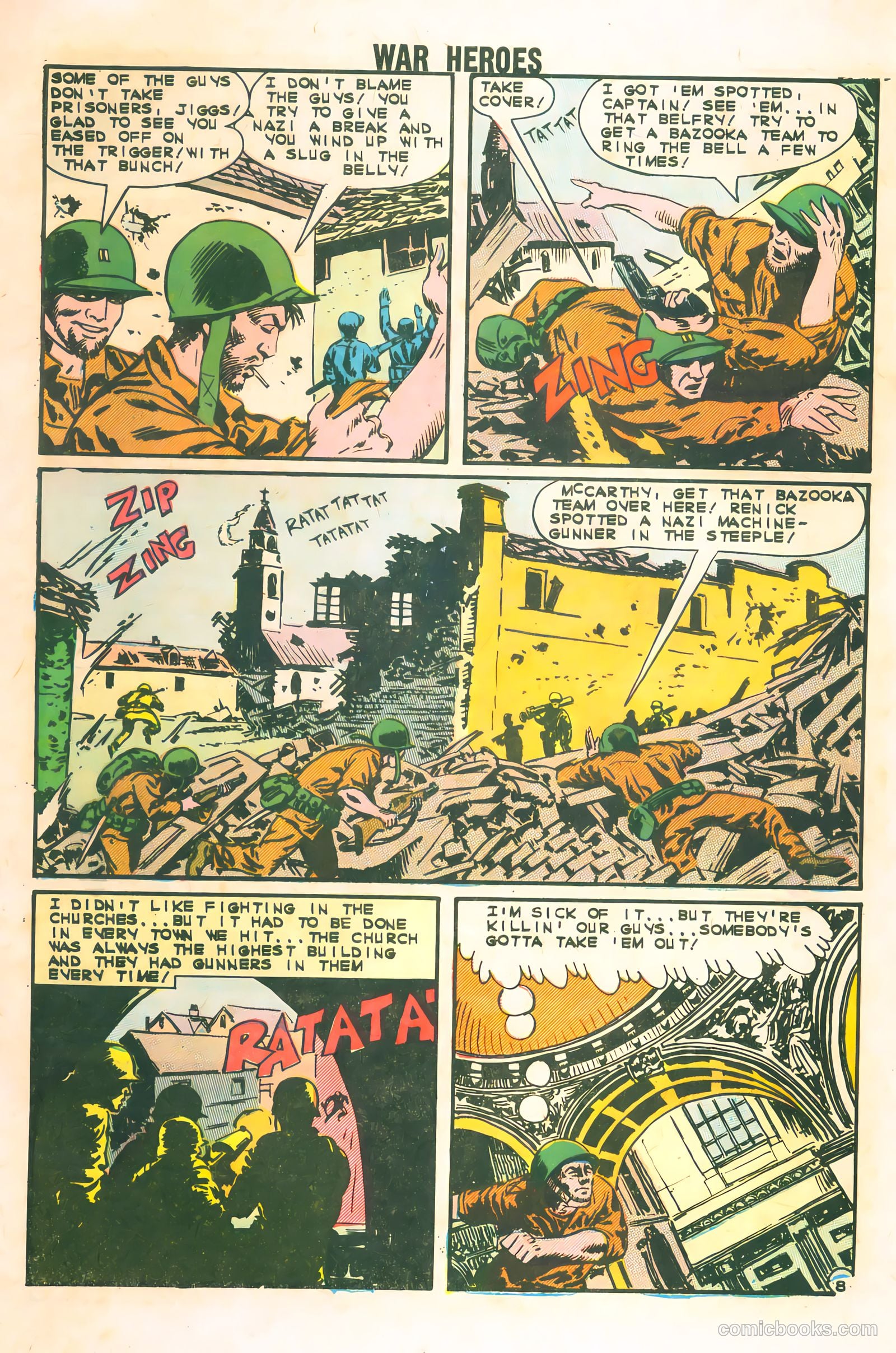 War Heroes #2 (1963) — page 32 of 36