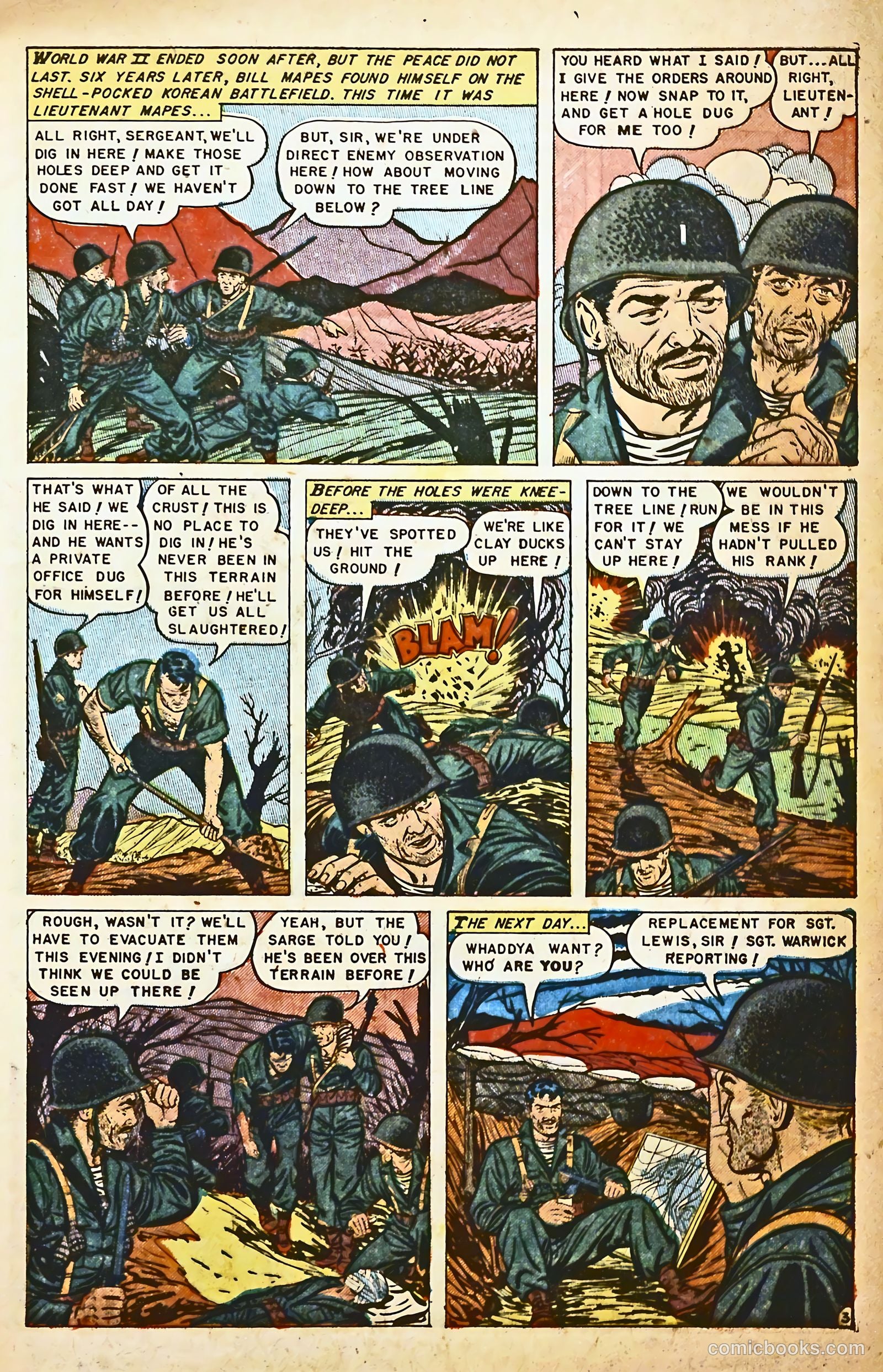 War Heroes #2 (1952) — page 5 of 36