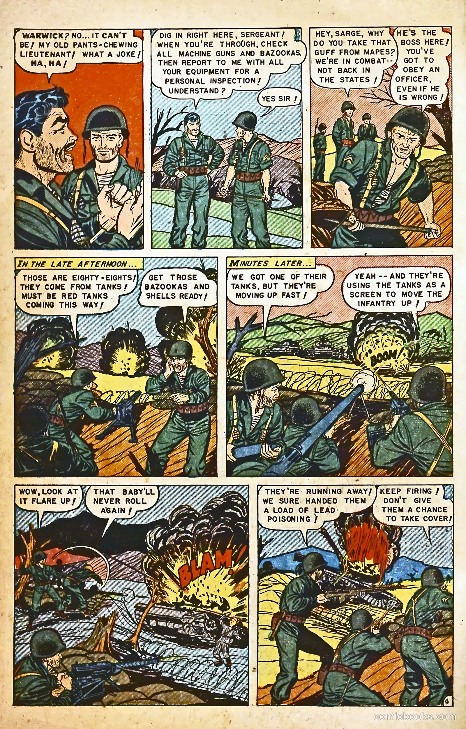 War Heroes #2 (1952) — page 6 of 36