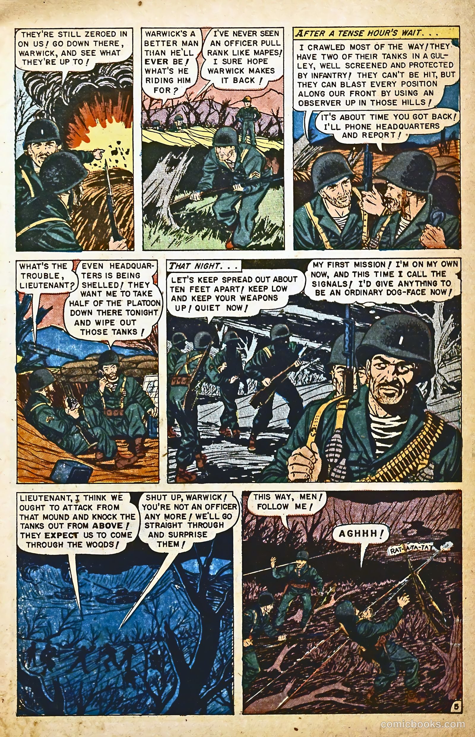 War Heroes #2 (1952) — page 7 of 36