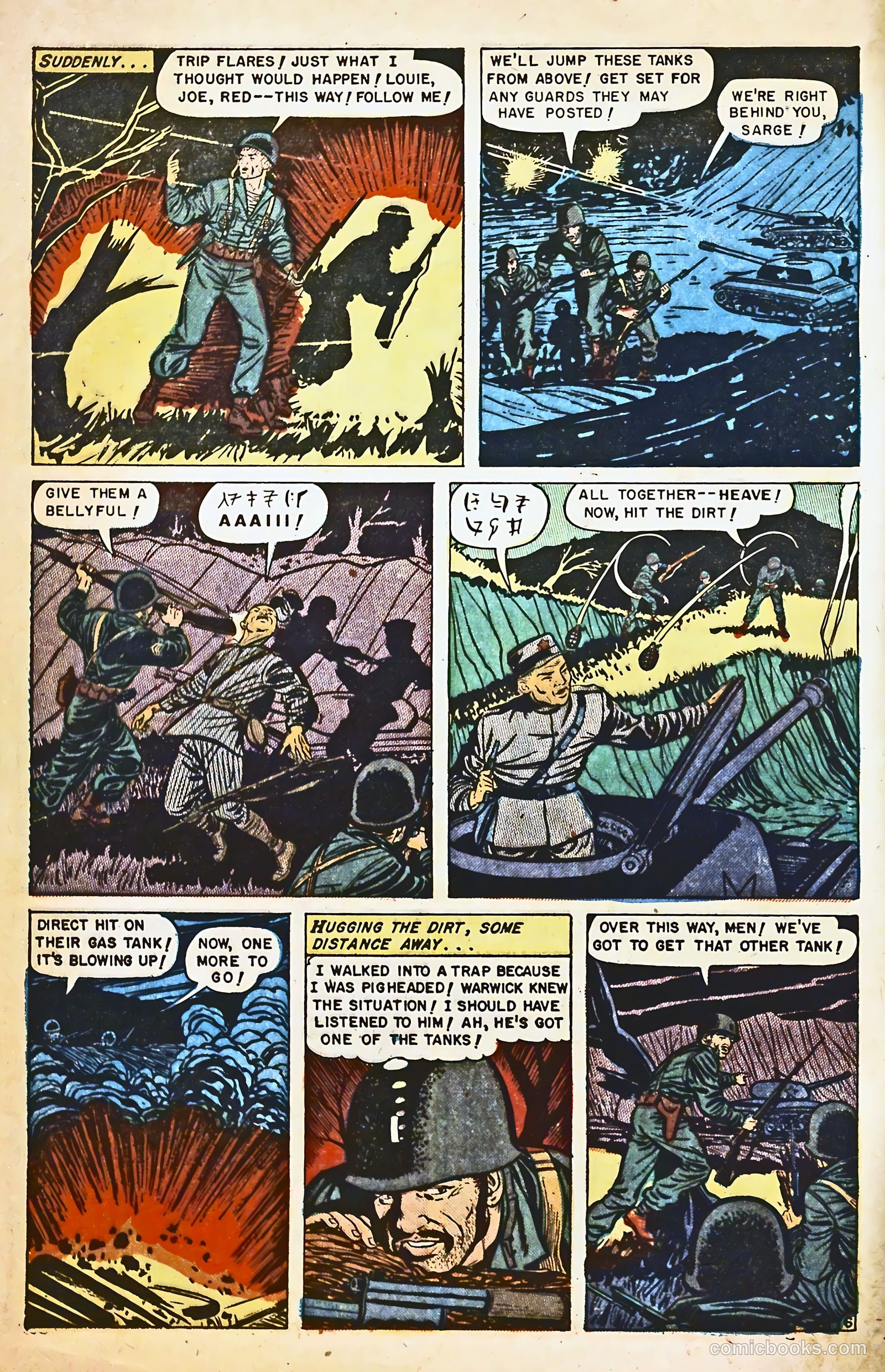 War Heroes #2 (1952) — page 8 of 36