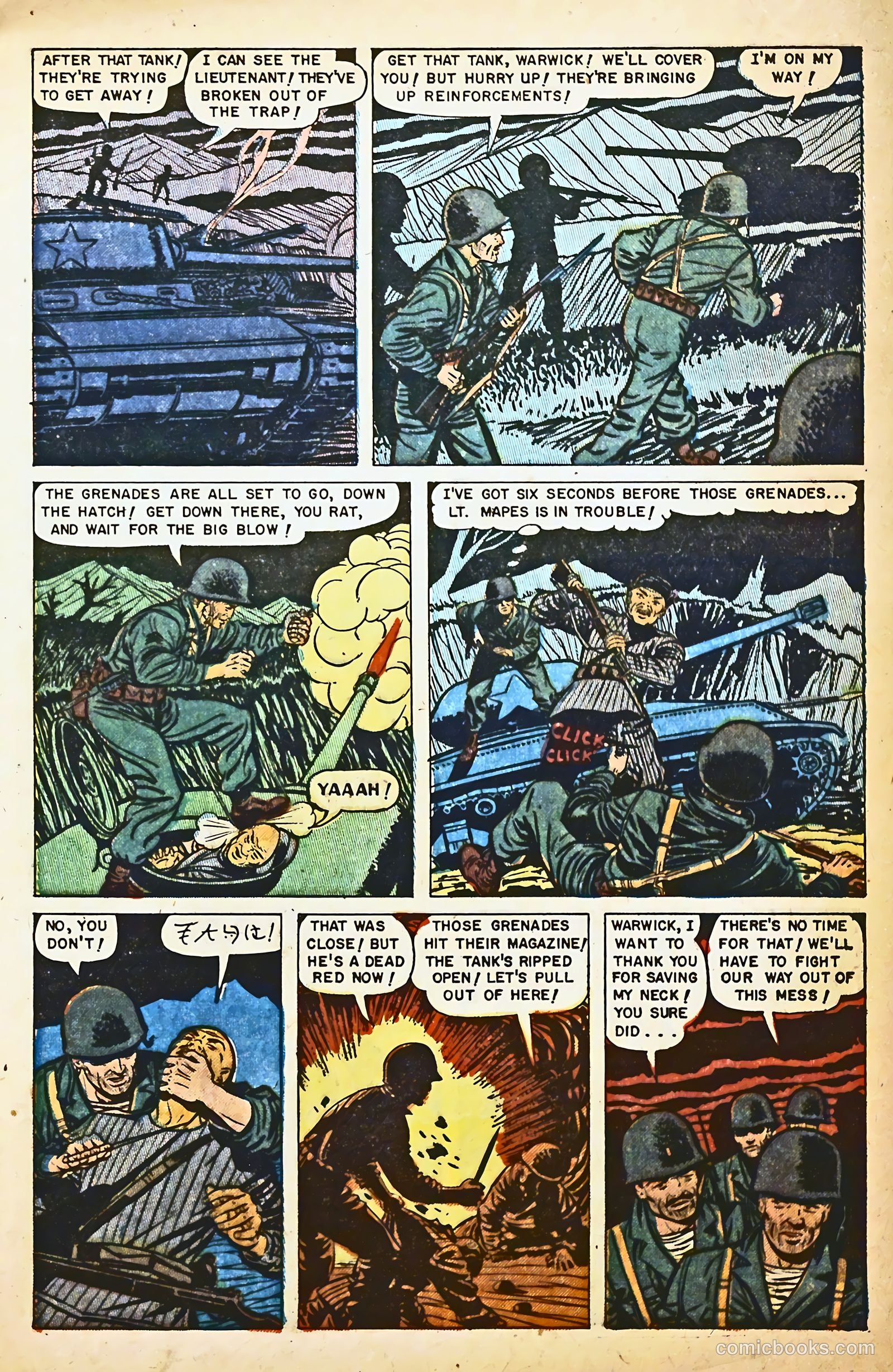 War Heroes #2 (1952) — page 9 of 36