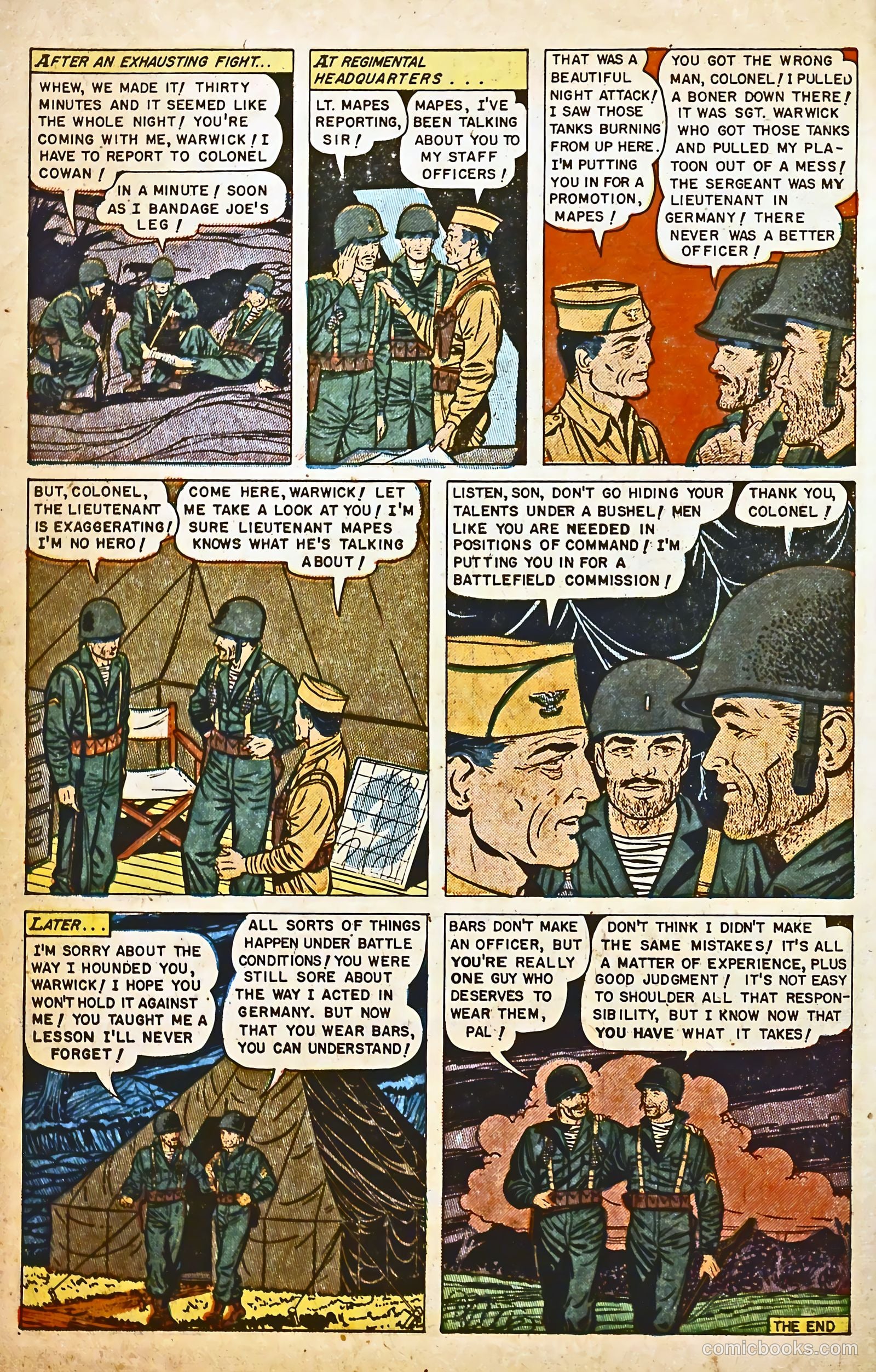 War Heroes #2 (1952) — page 10 of 36