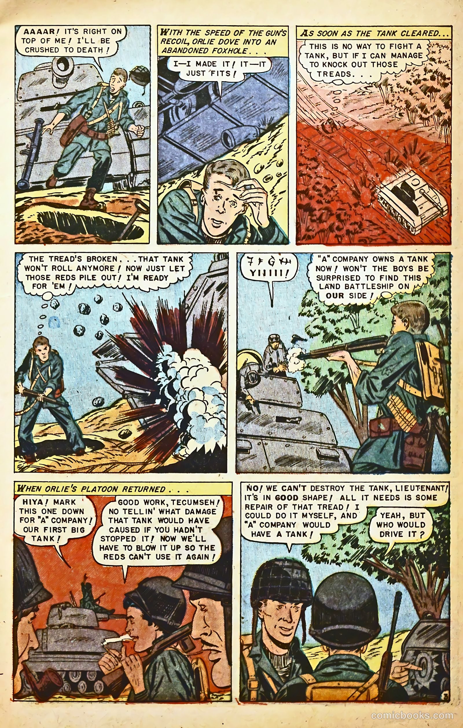 War Heroes #2 (1952) — page 13 of 36