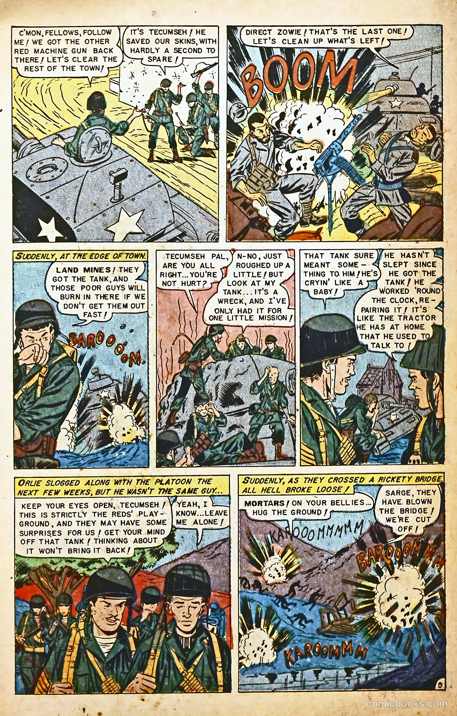 War Heroes #2 (1952) — page 15 of 36
