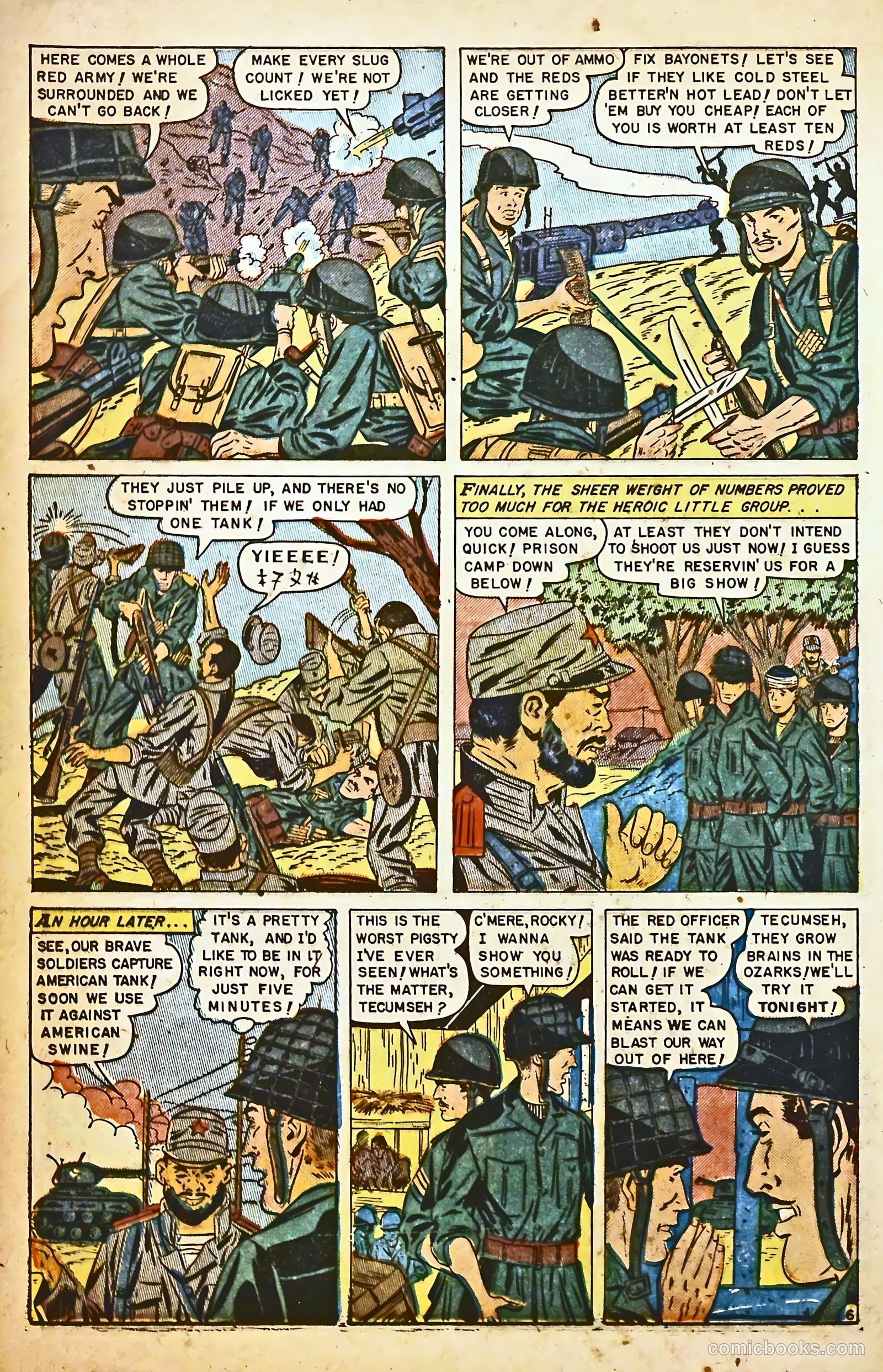 War Heroes #2 (1952) — page 16 of 36