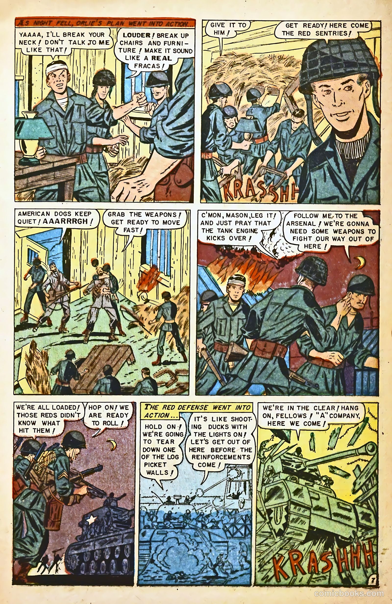 War Heroes #2 (1952) — page 17 of 36