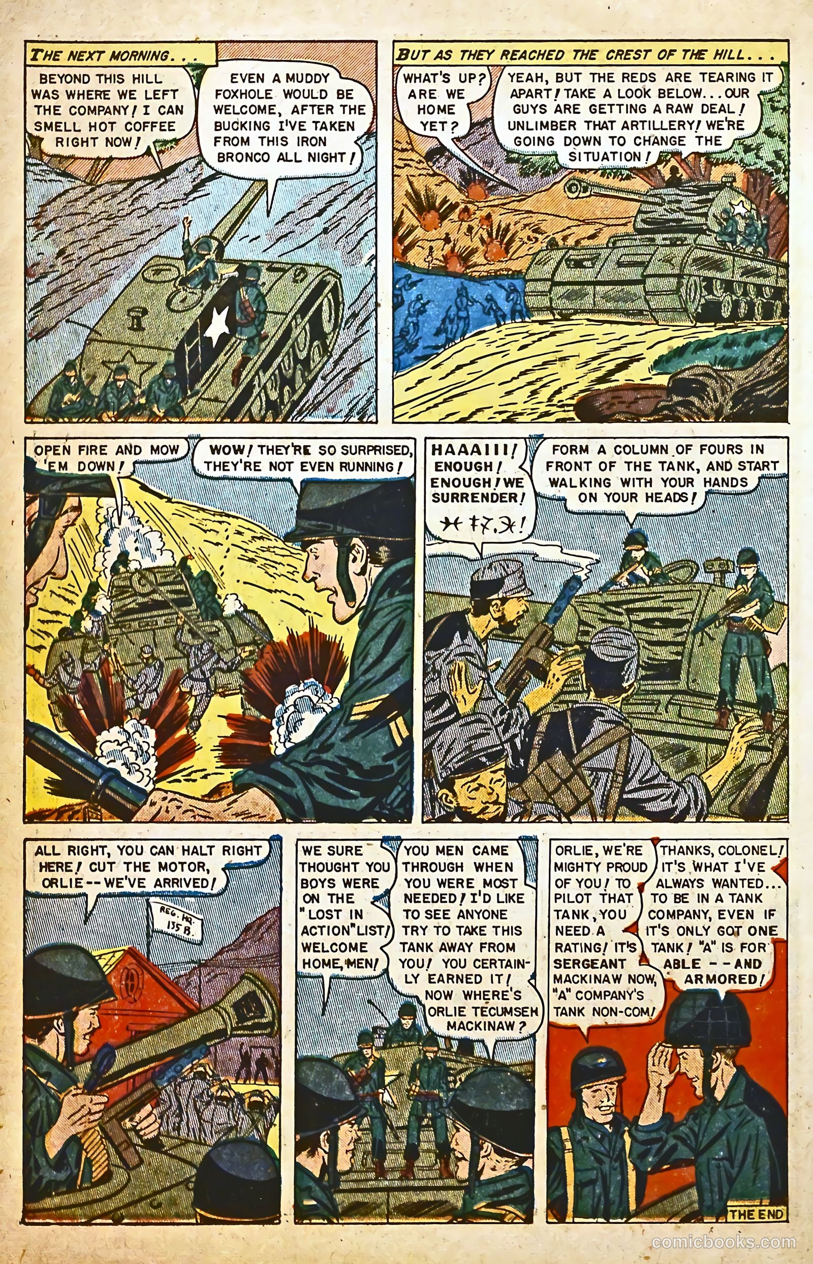 War Heroes #2 (1952) — page 18 of 36