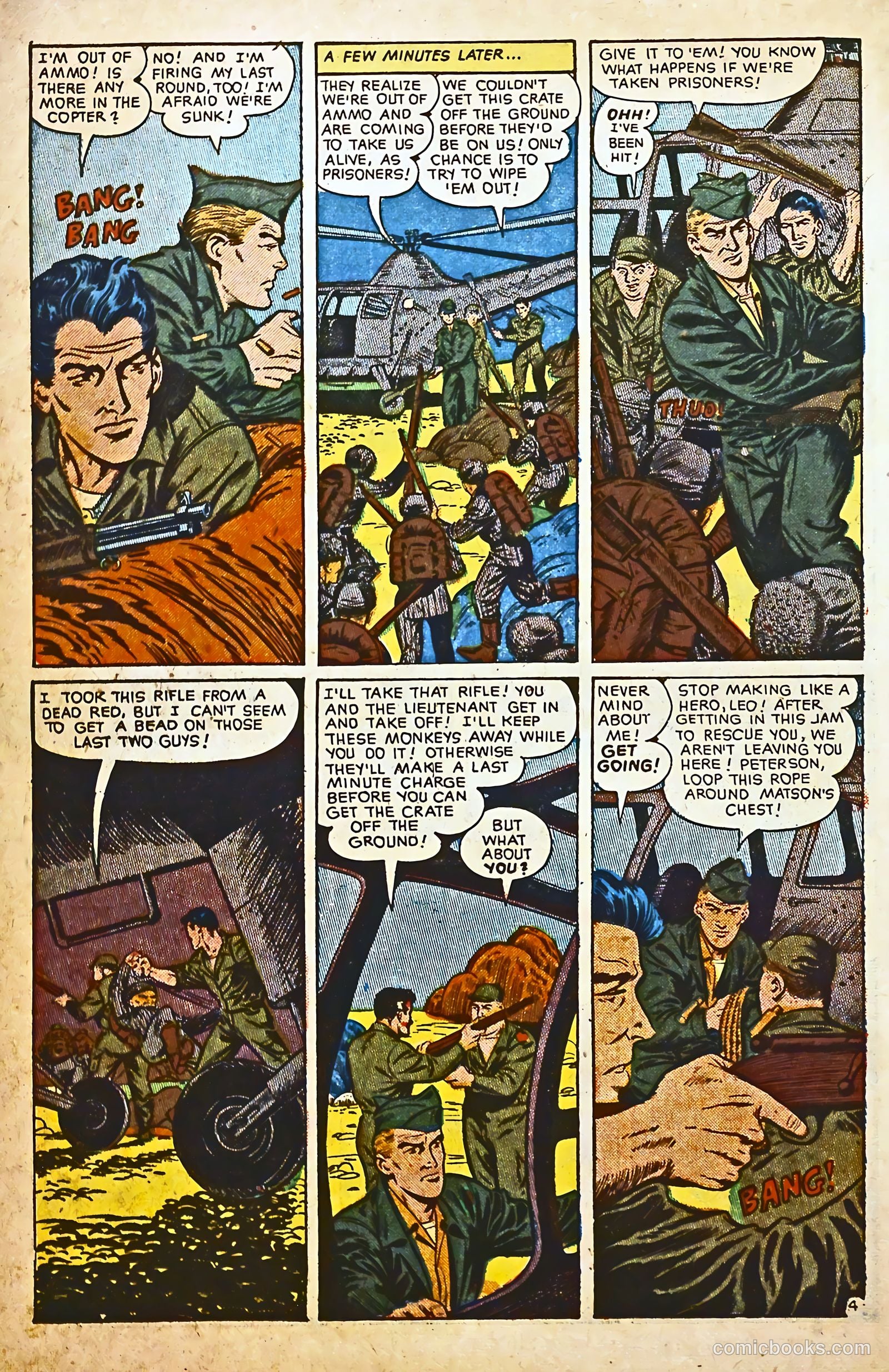 War Heroes #2 (1952) — page 22 of 36