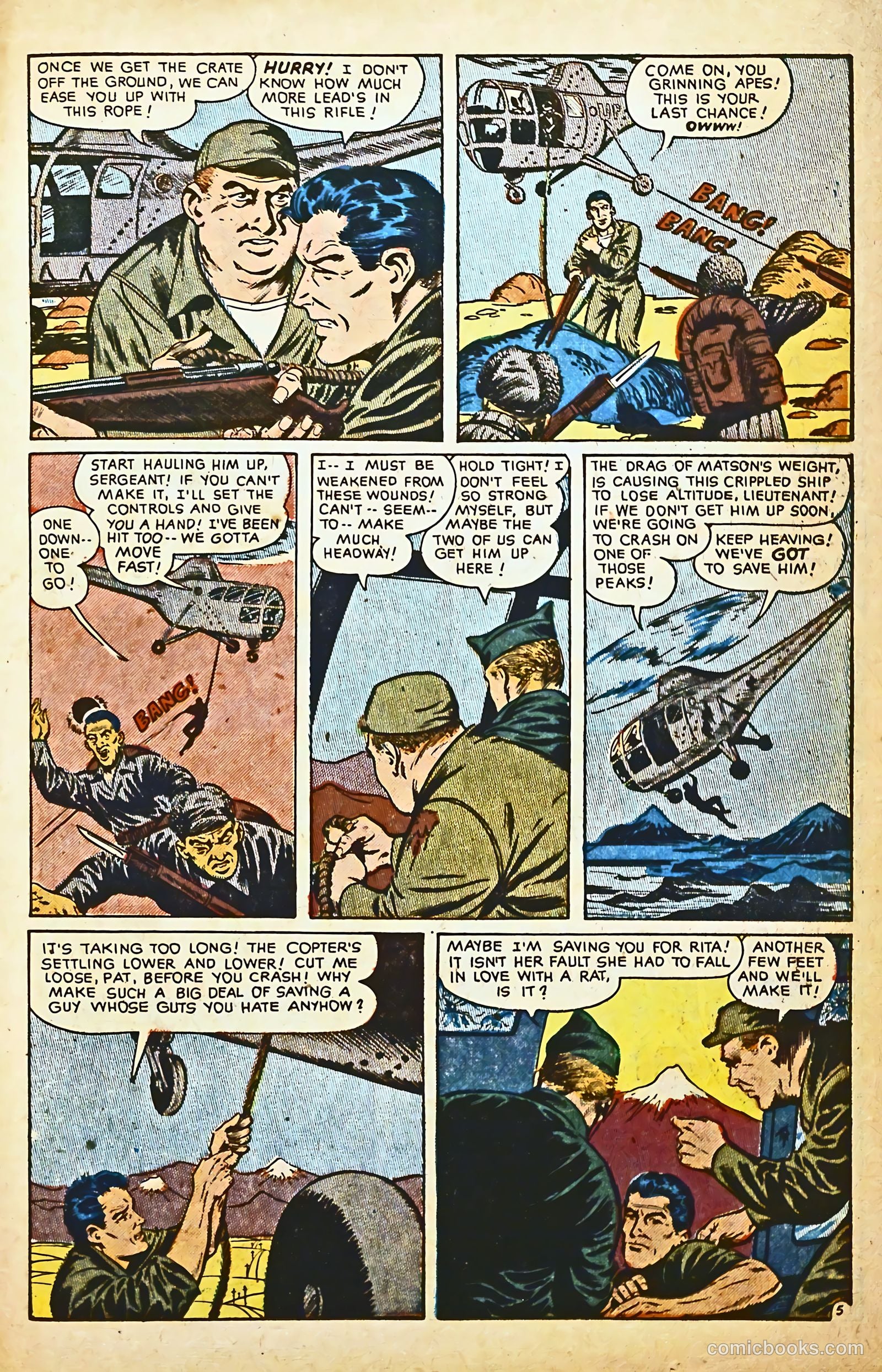 War Heroes #2 (1952) — page 23 of 36