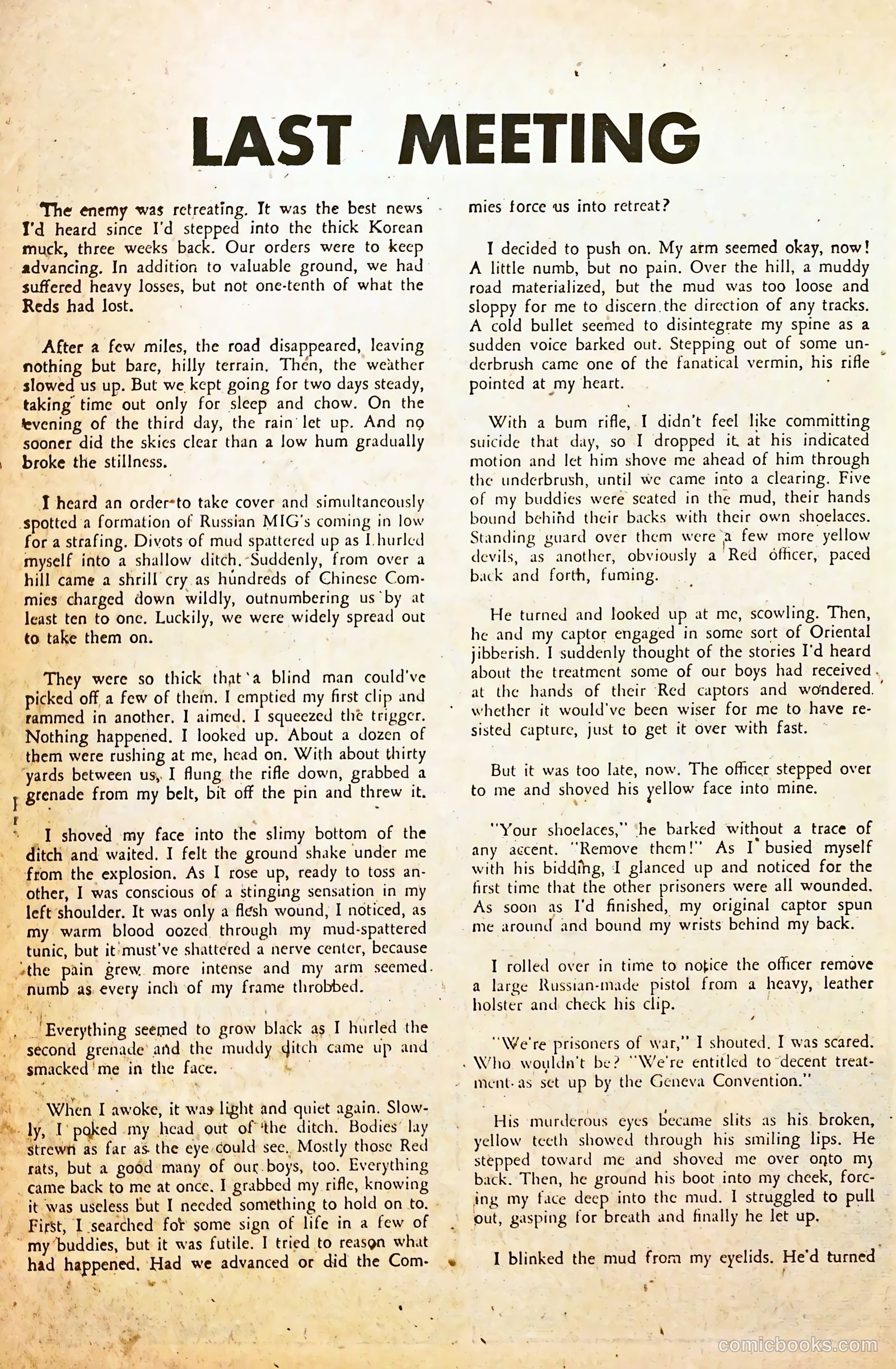 War Heroes #2 (1952) — page 26 of 36