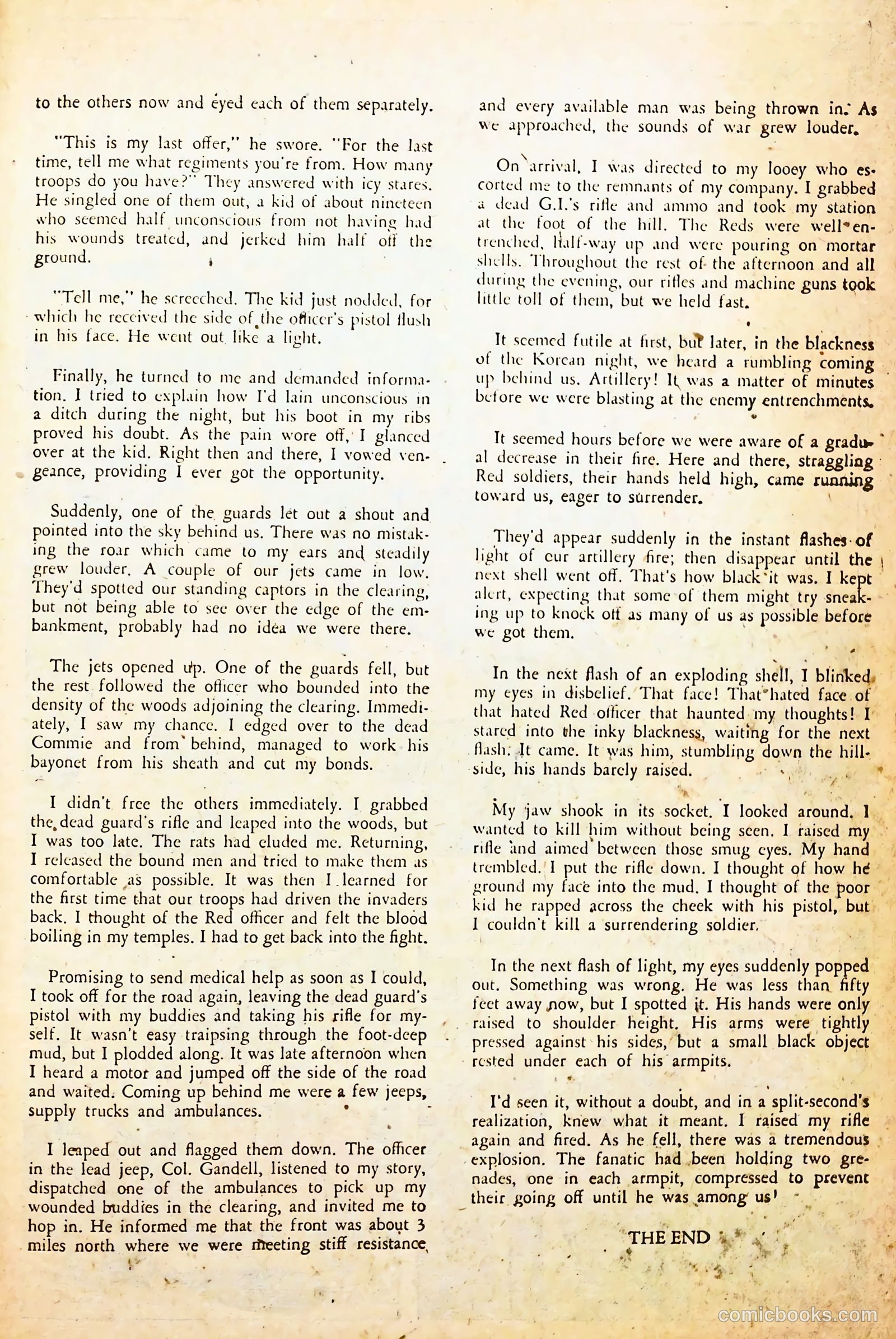 War Heroes #2 (1952) — page 27 of 36