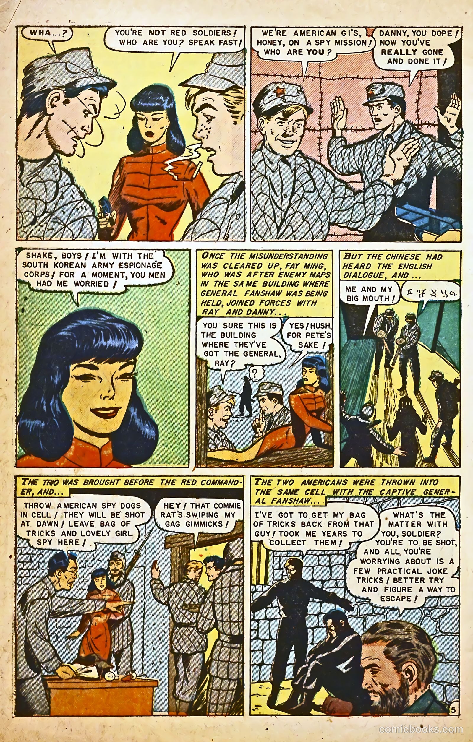 War Heroes #2 (1952) — page 32 of 36