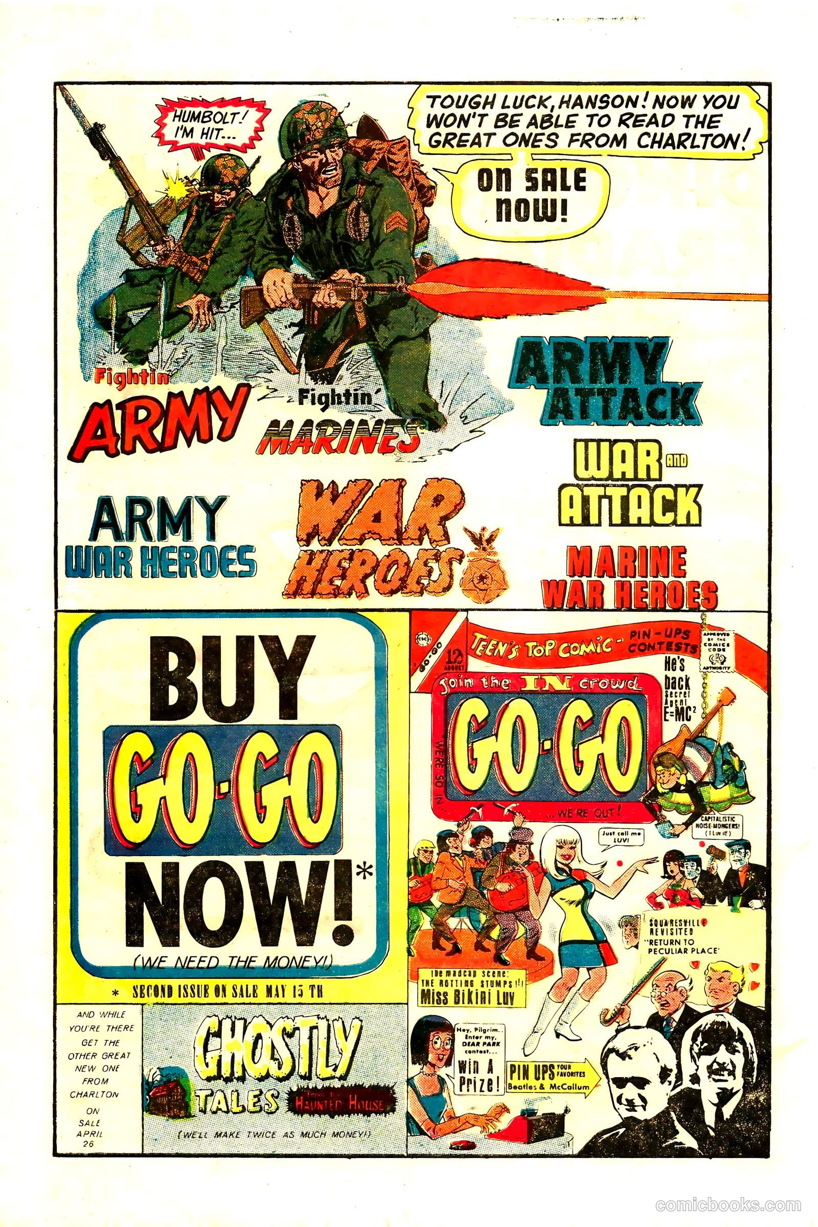 War Heroes #20 (1966) — page 8 of 36