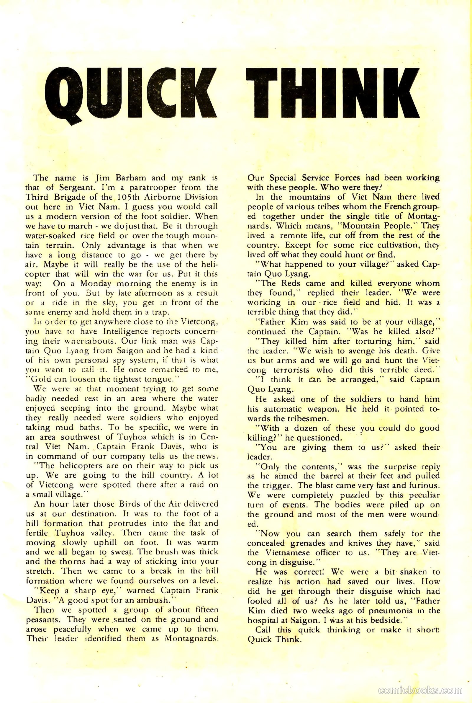 War Heroes #20 (1966) — page 13 of 36