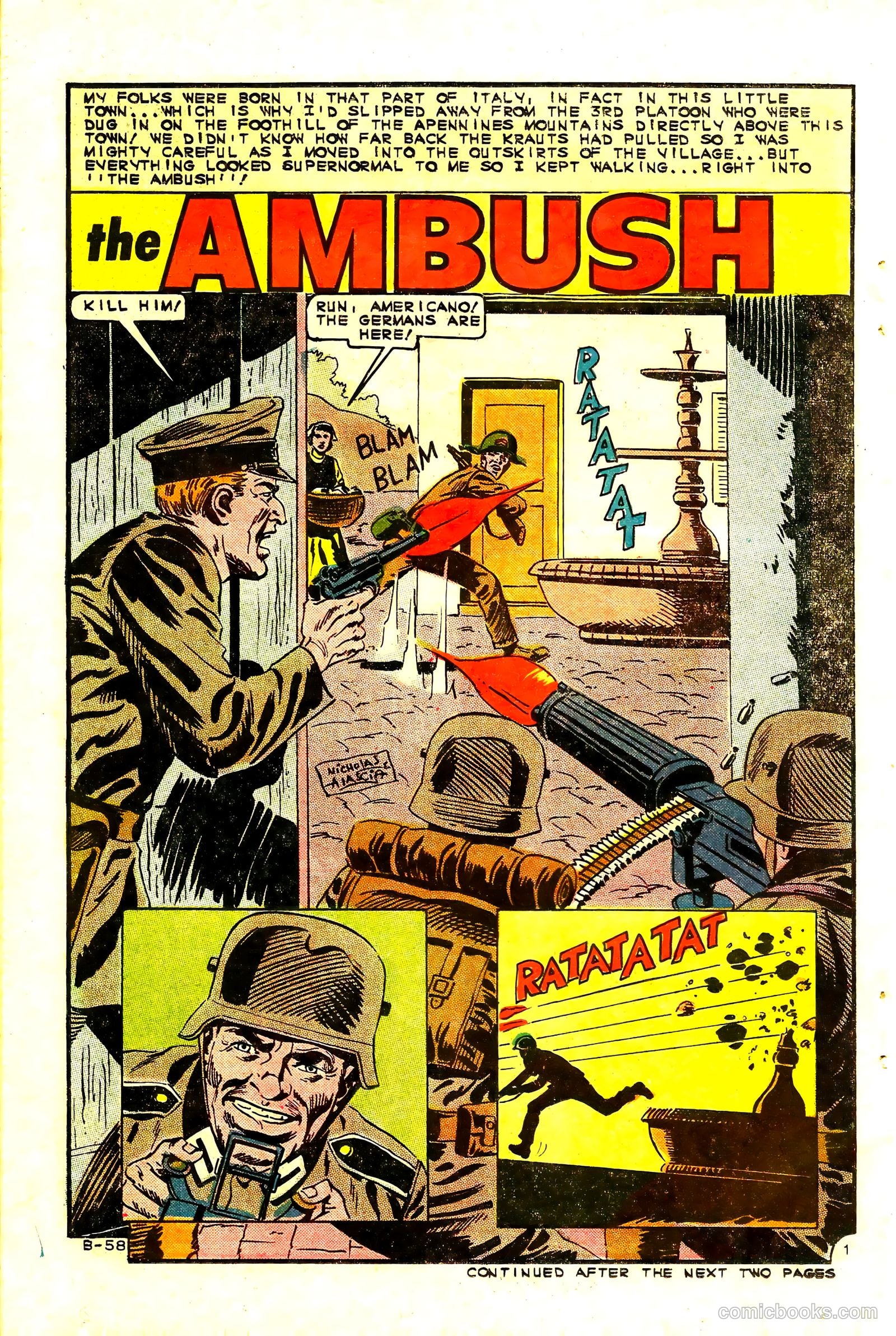 War Heroes #20 (1966) — page 22 of 36