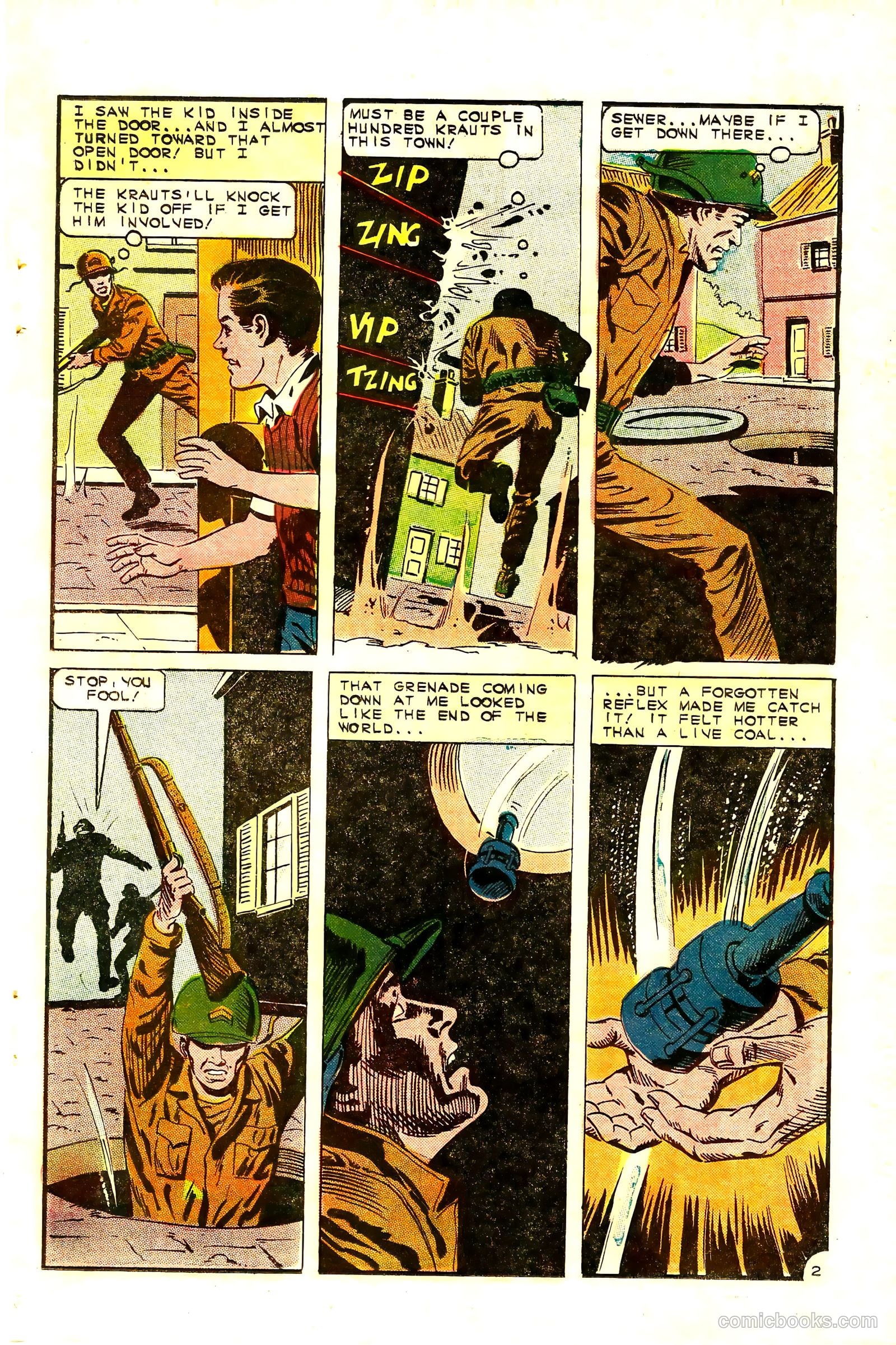 War Heroes #20 (1966) — page 25 of 36