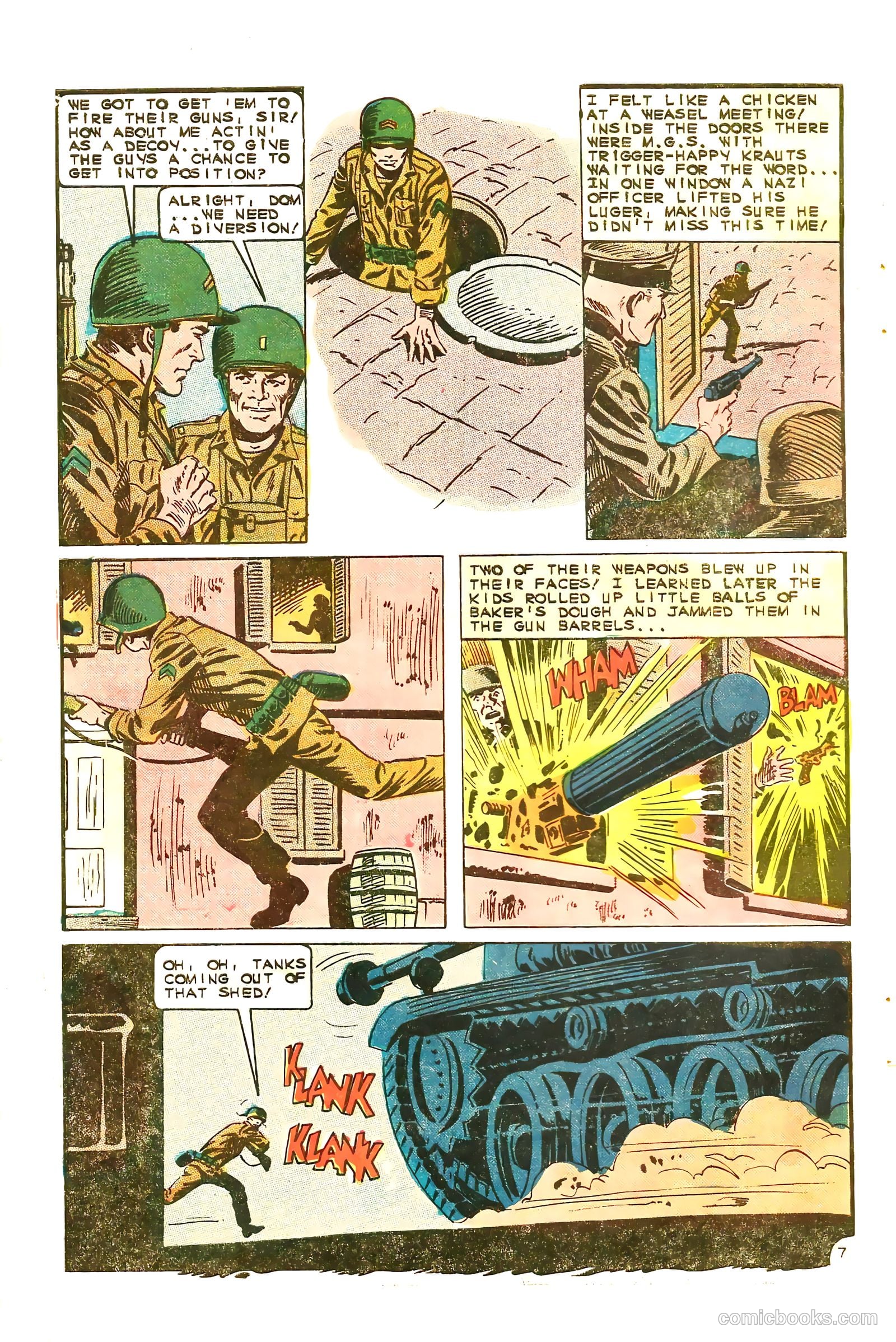 War Heroes #20 (1966) — page 32 of 36