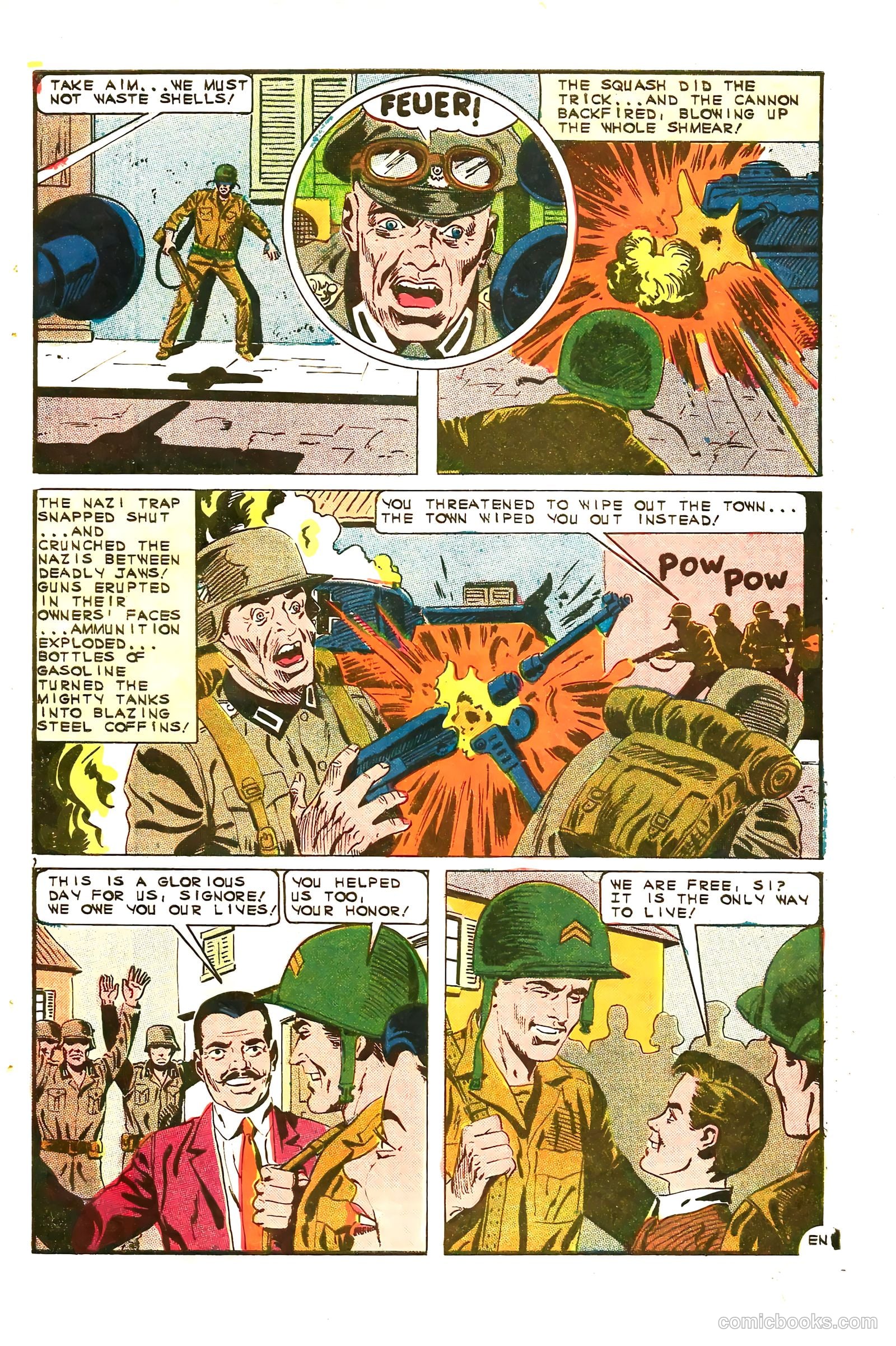War Heroes #20 (1966) — page 33 of 36
