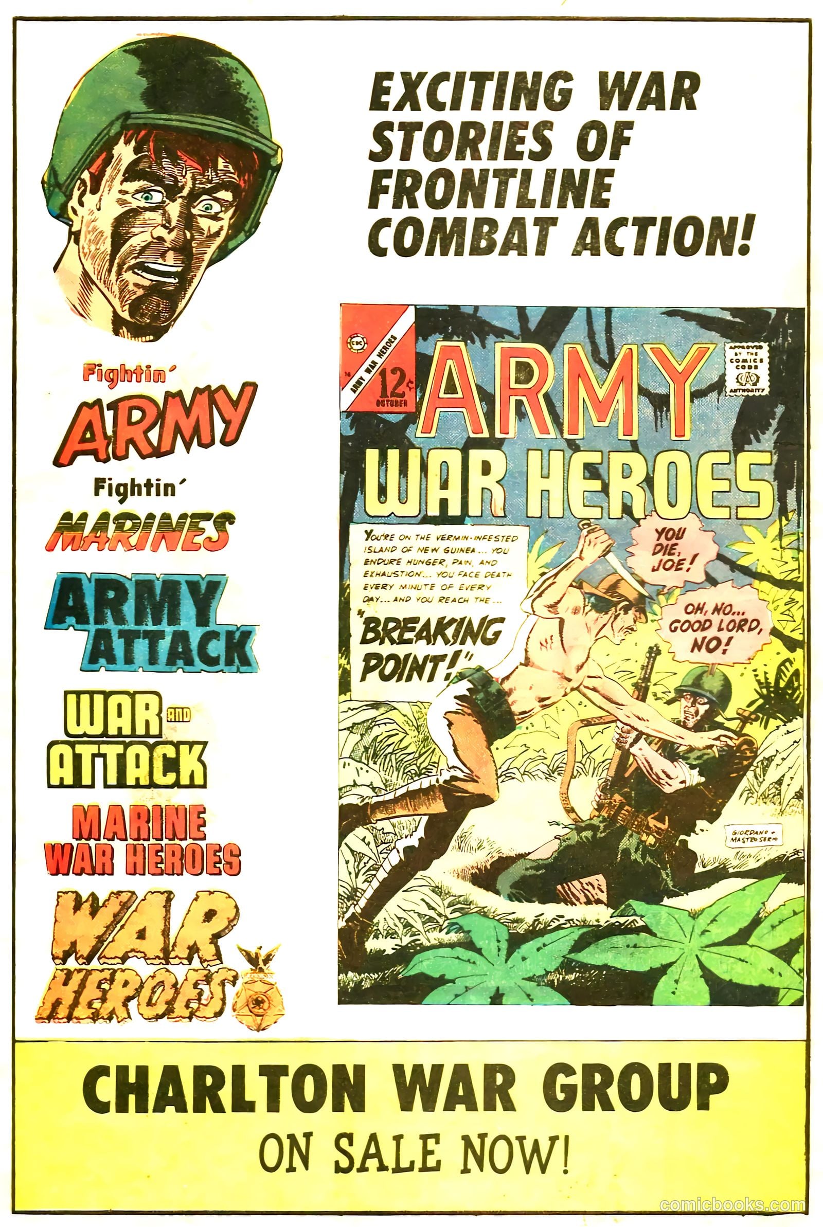 War Heroes #21 (1966) — page 8 of 36